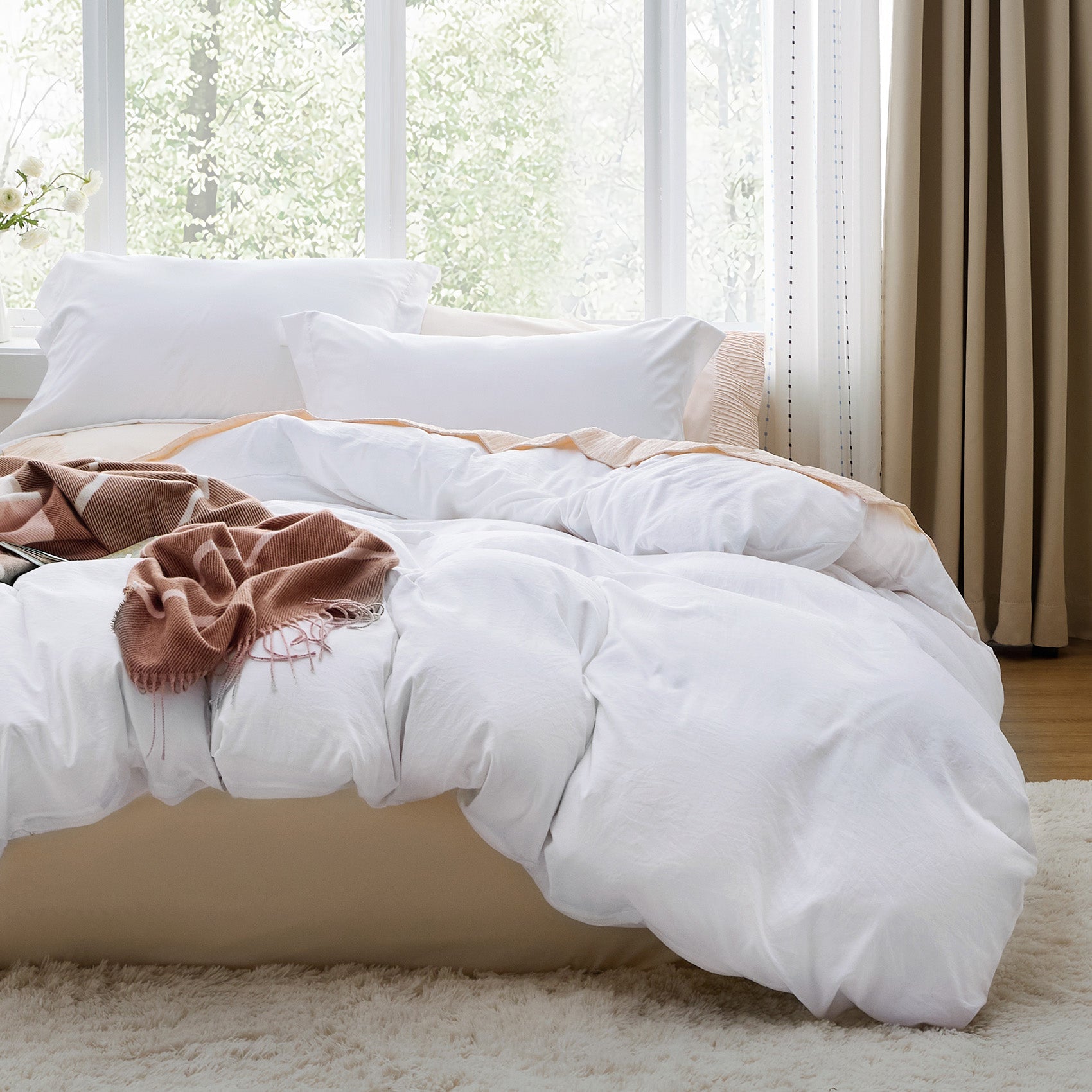 Ultra Soft Hypoallergenic Microfiber Duvet Cover Set