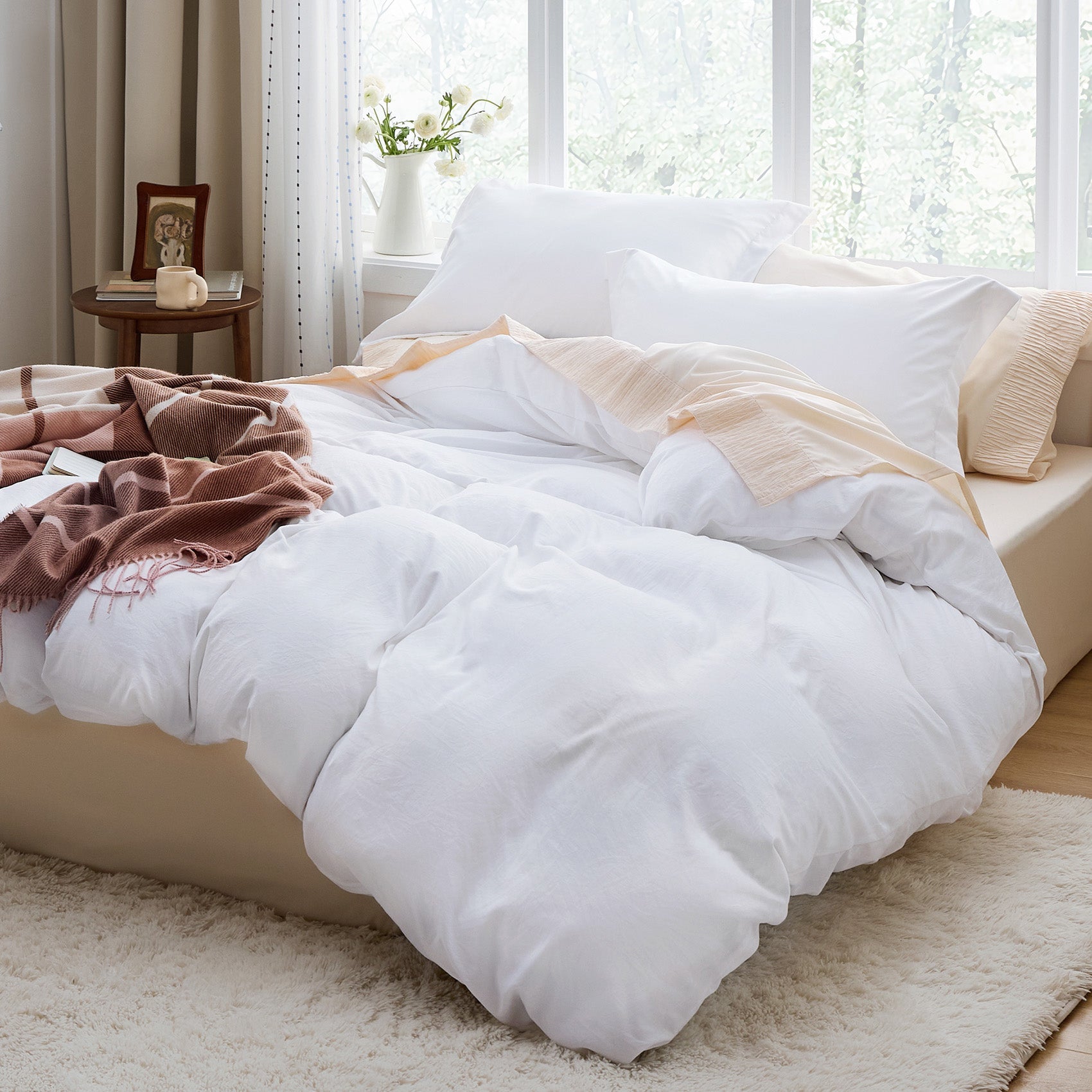 Ultra Soft Hypoallergenic Microfiber Duvet Cover Set