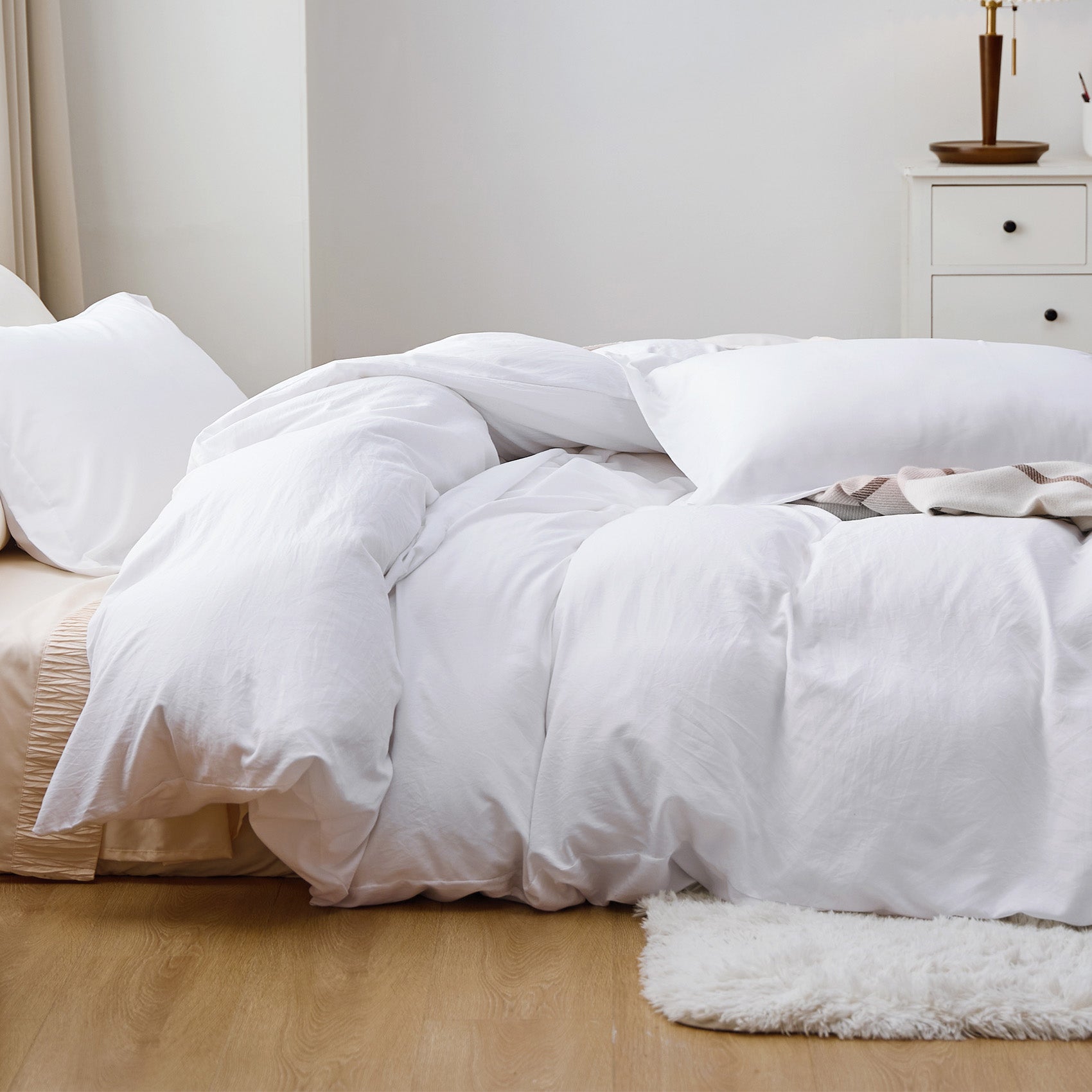 Ultra Soft Hypoallergenic Microfiber Duvet Cover Set