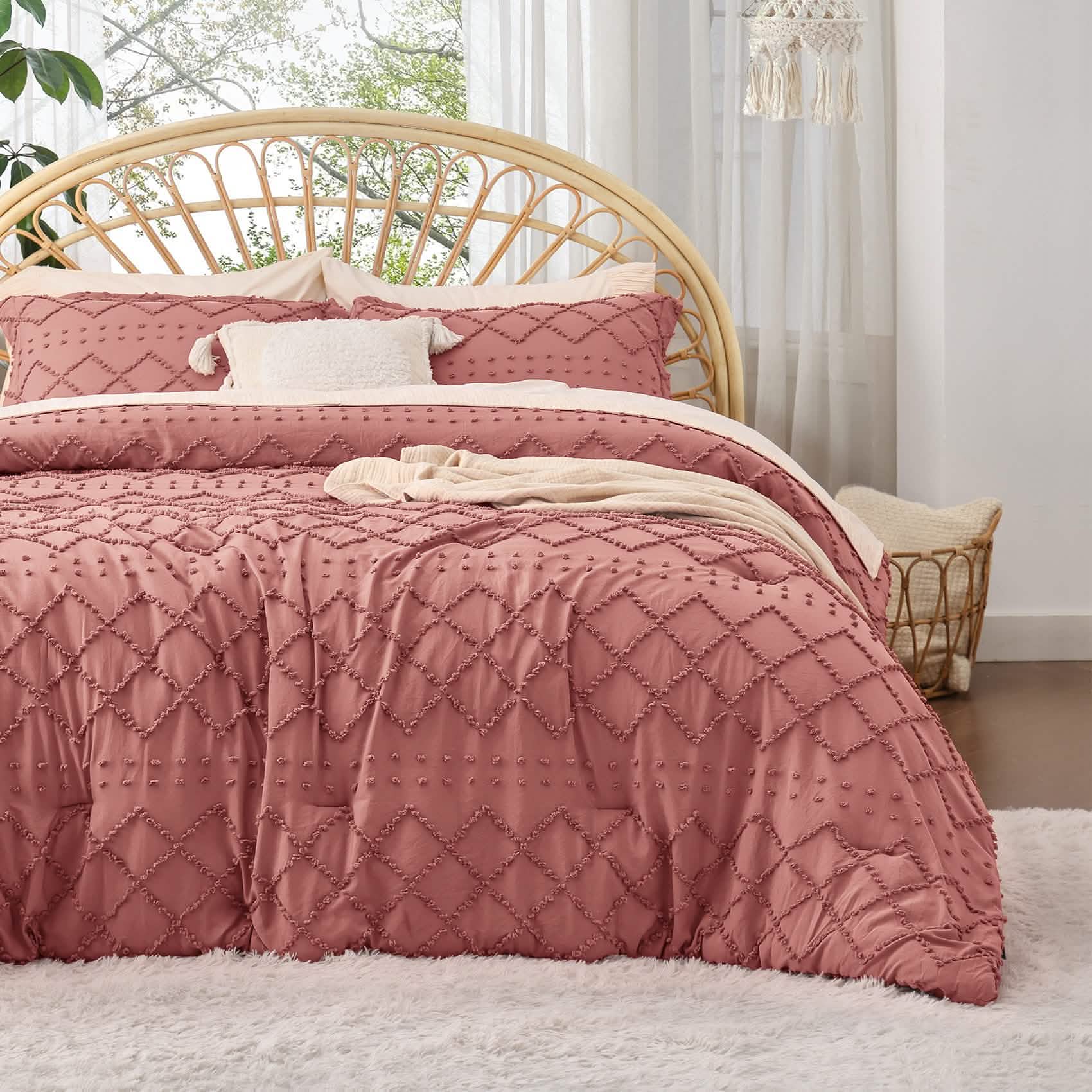 GentleSoft™ Tufted Embroidery Comforter Set