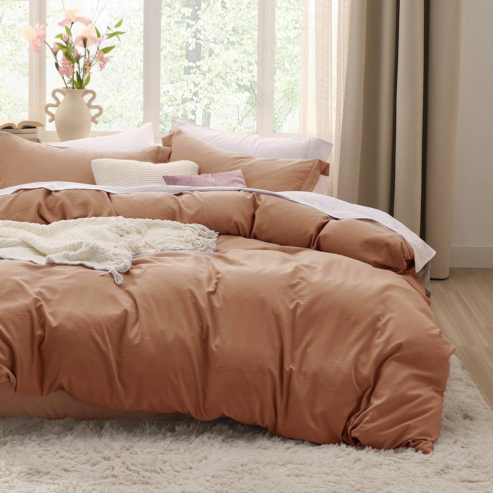 Ultra Soft Hypoallergenic Microfiber Duvet Cover Set