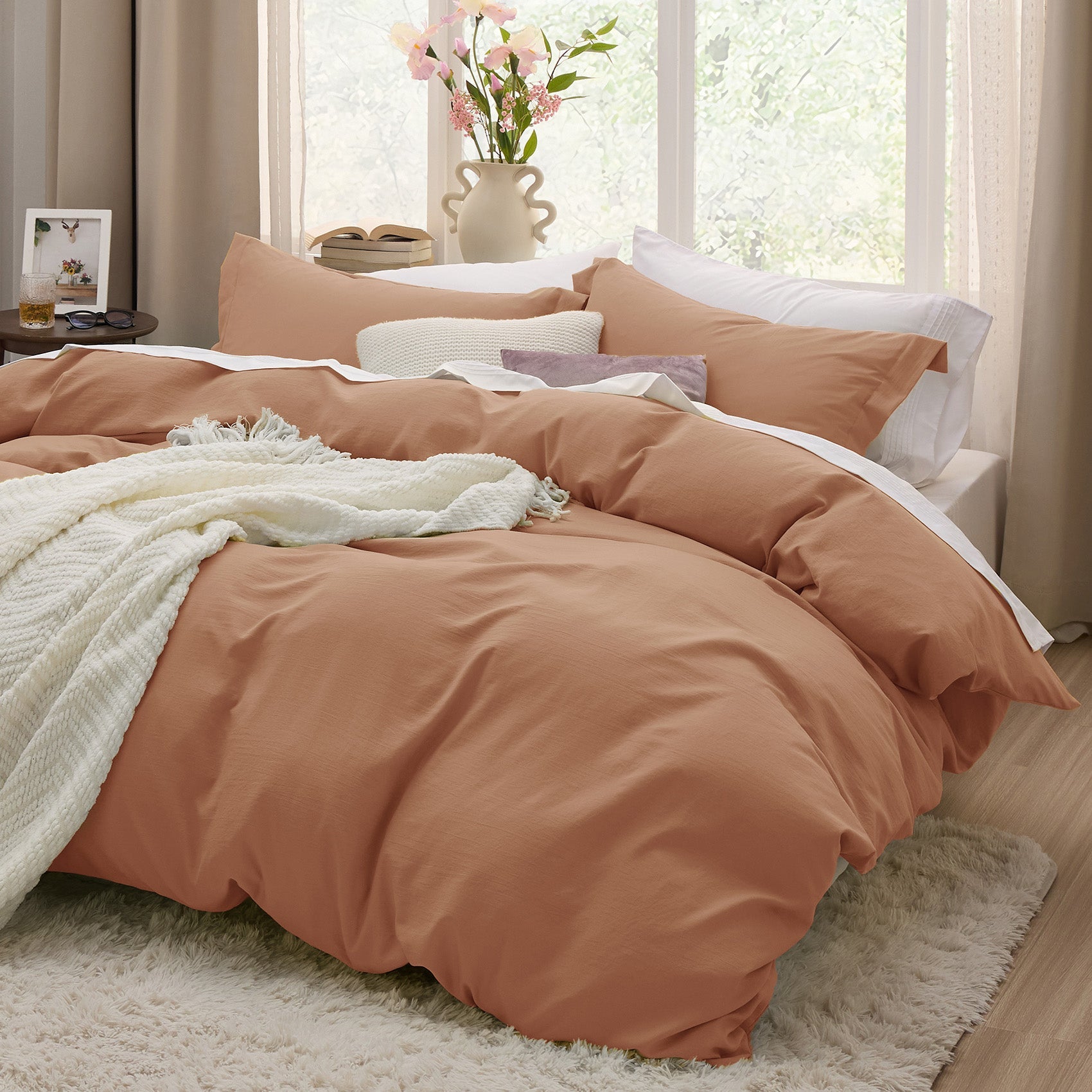 Ultra Soft Hypoallergenic Microfiber Duvet Cover Set