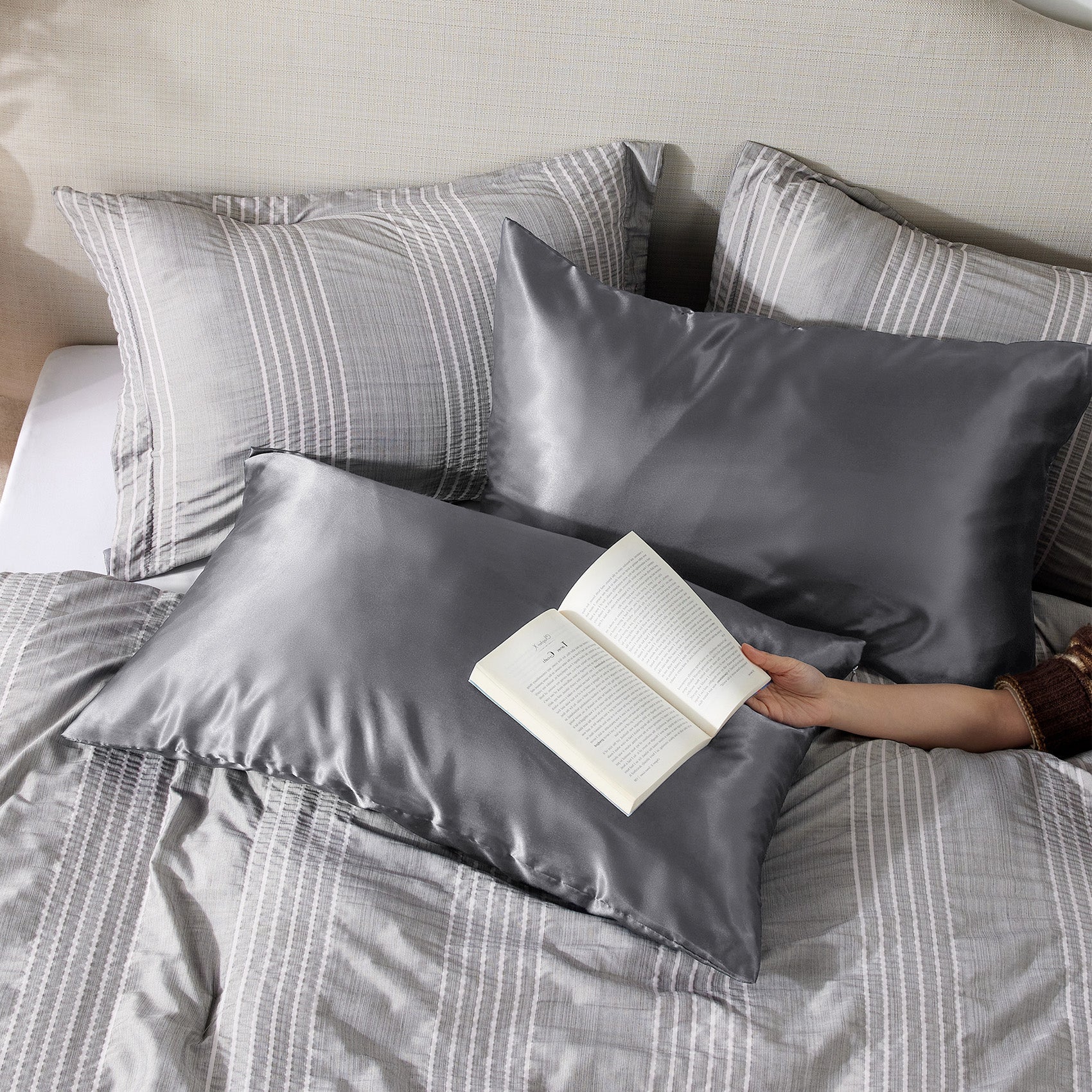 Solid Satin Pillowcase