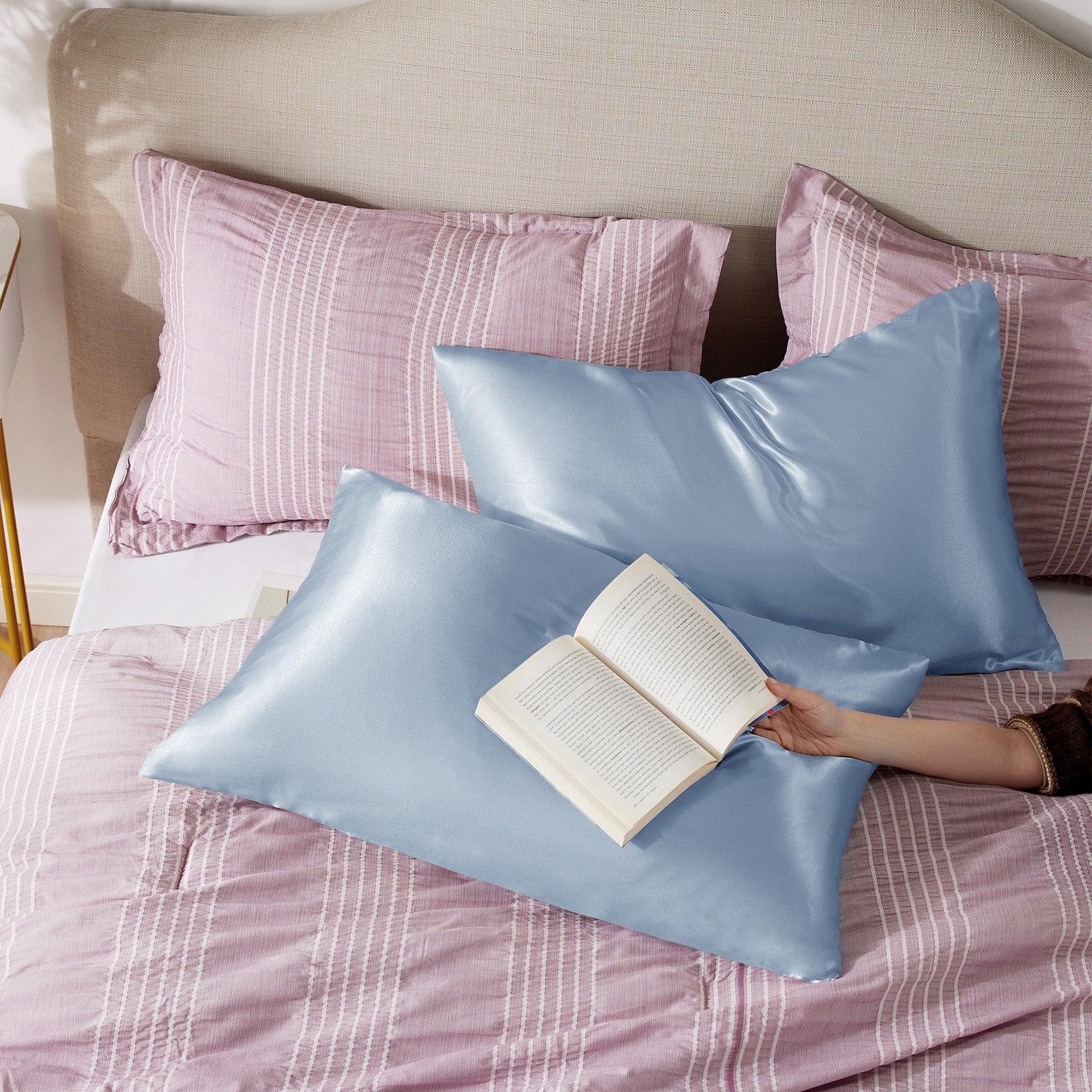 Solid Satin Pillowcase