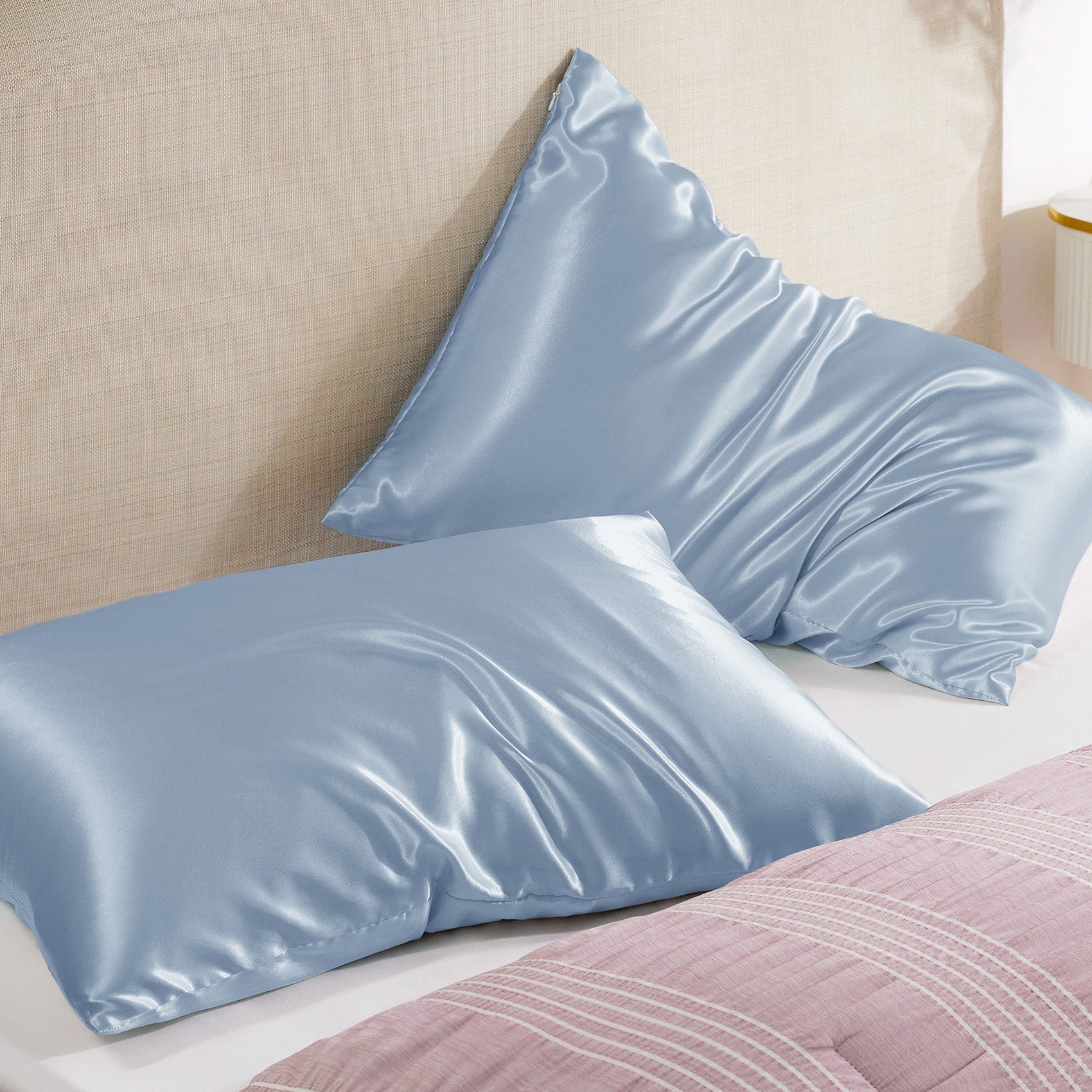 Solid Satin Pillowcase
