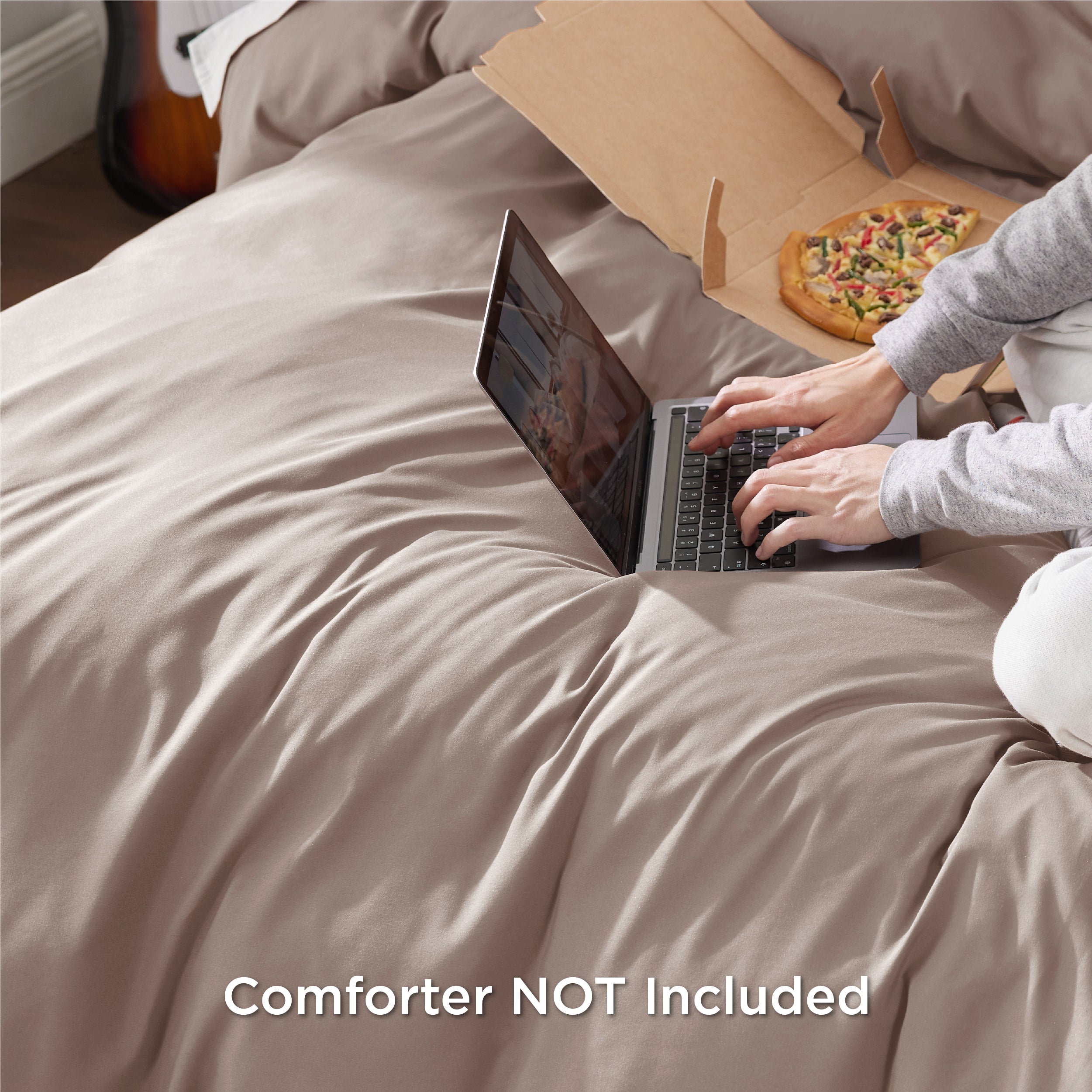 Brushed Microfiber Duvet Cover Set