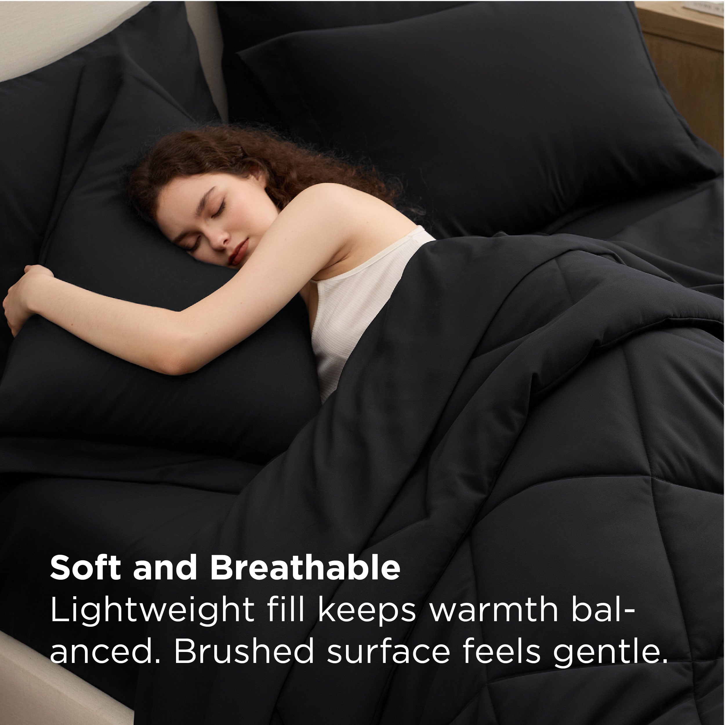 Gentlesoft® Diamond Quilted Bed-in-a-bag