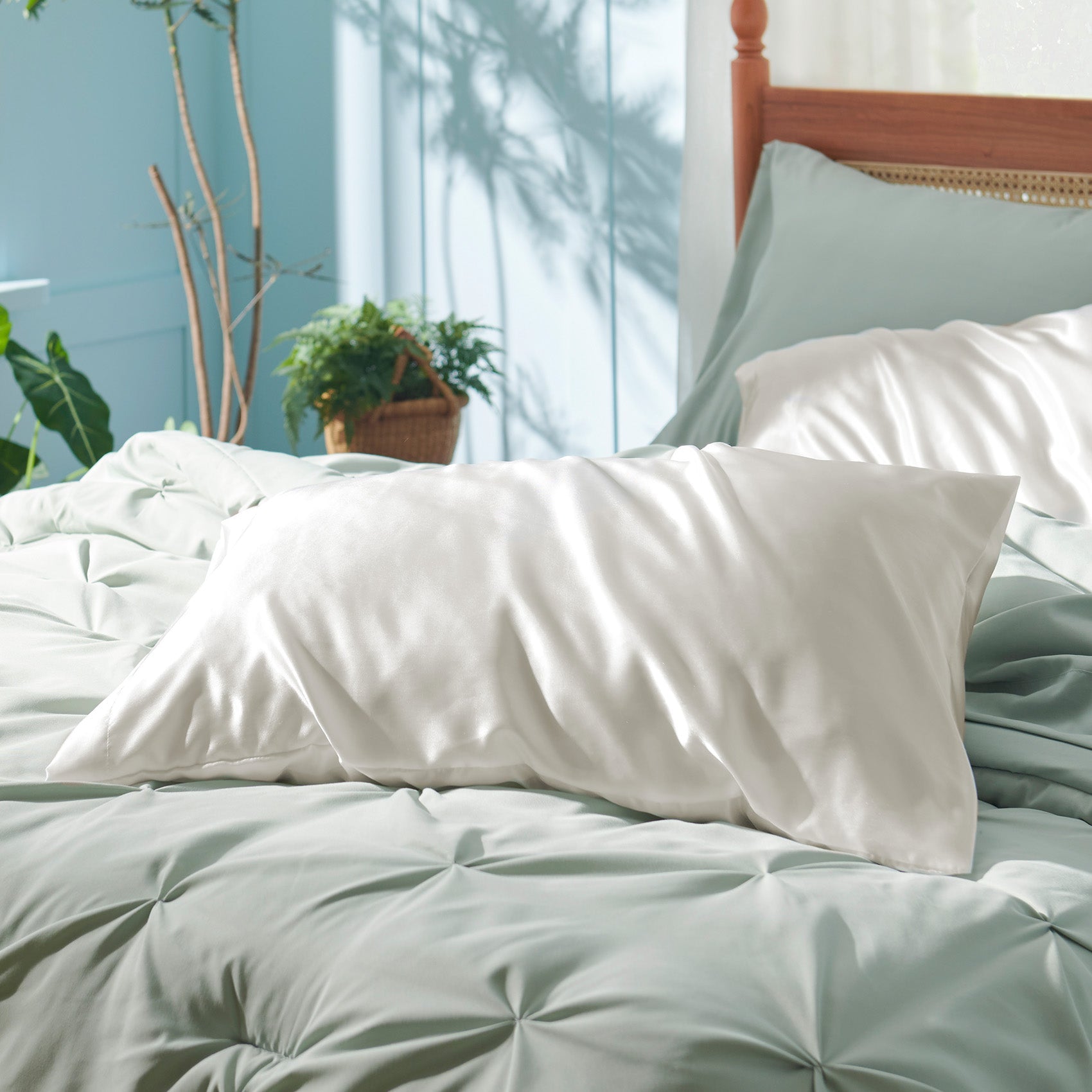 Solid Satin Pillowcase