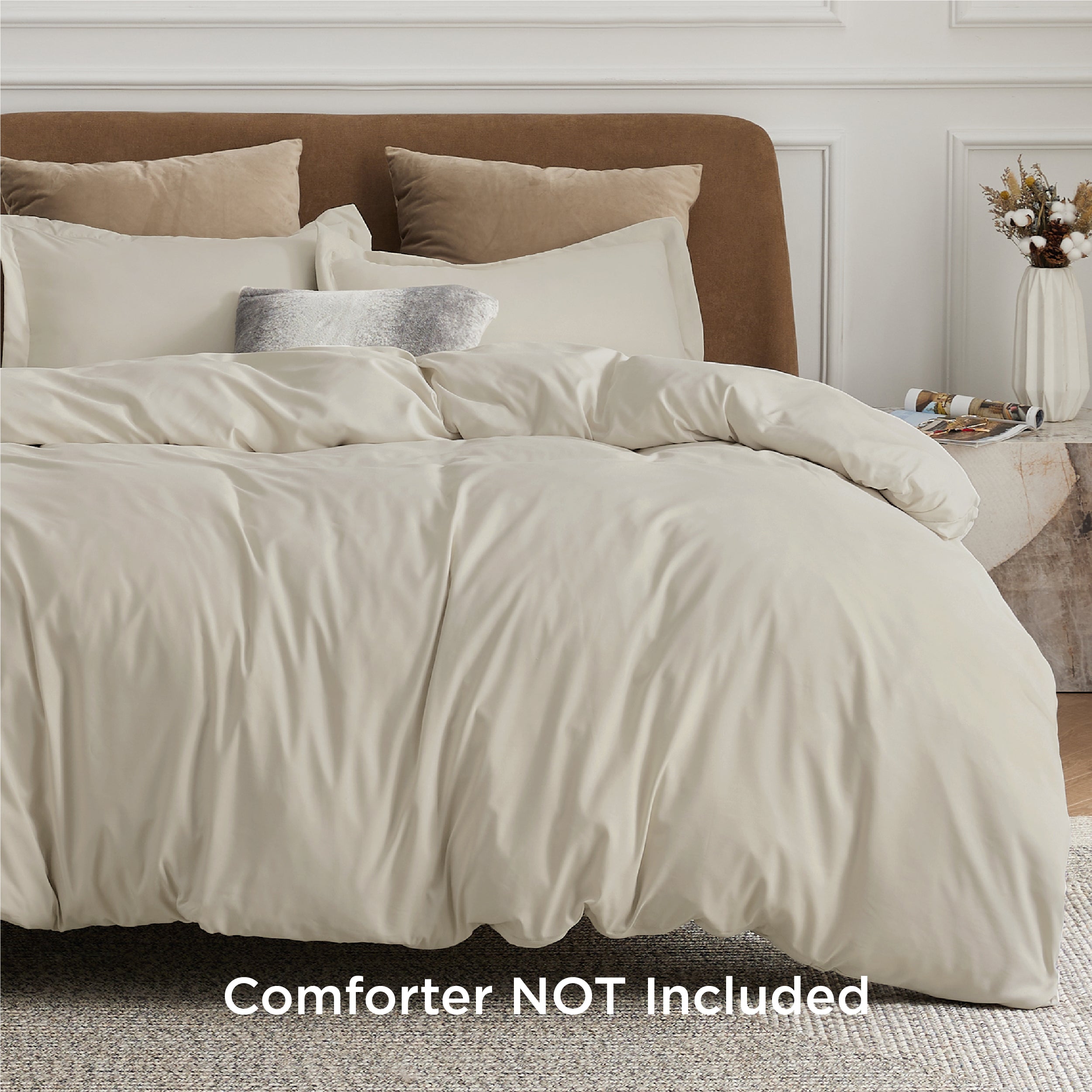 Brushed Microfiber Duvet Cover Set