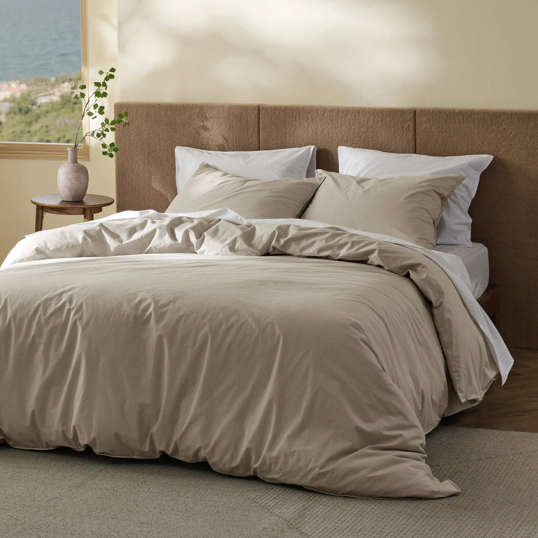 GentleSoft™ Slub Cotton Duvet Cover Set