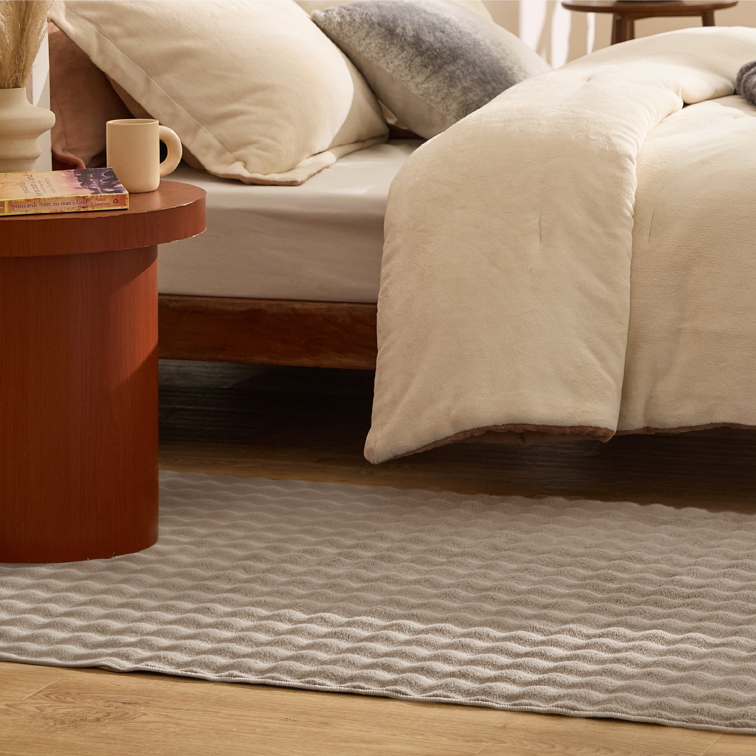 Bubble Flannel Area Rug