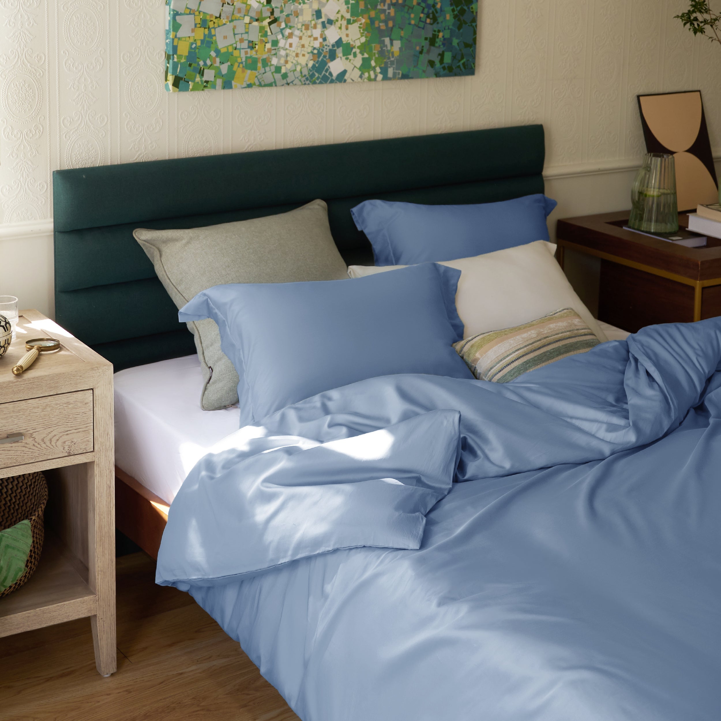 Lyocell Cotton Hybrid Duvet Cover Set