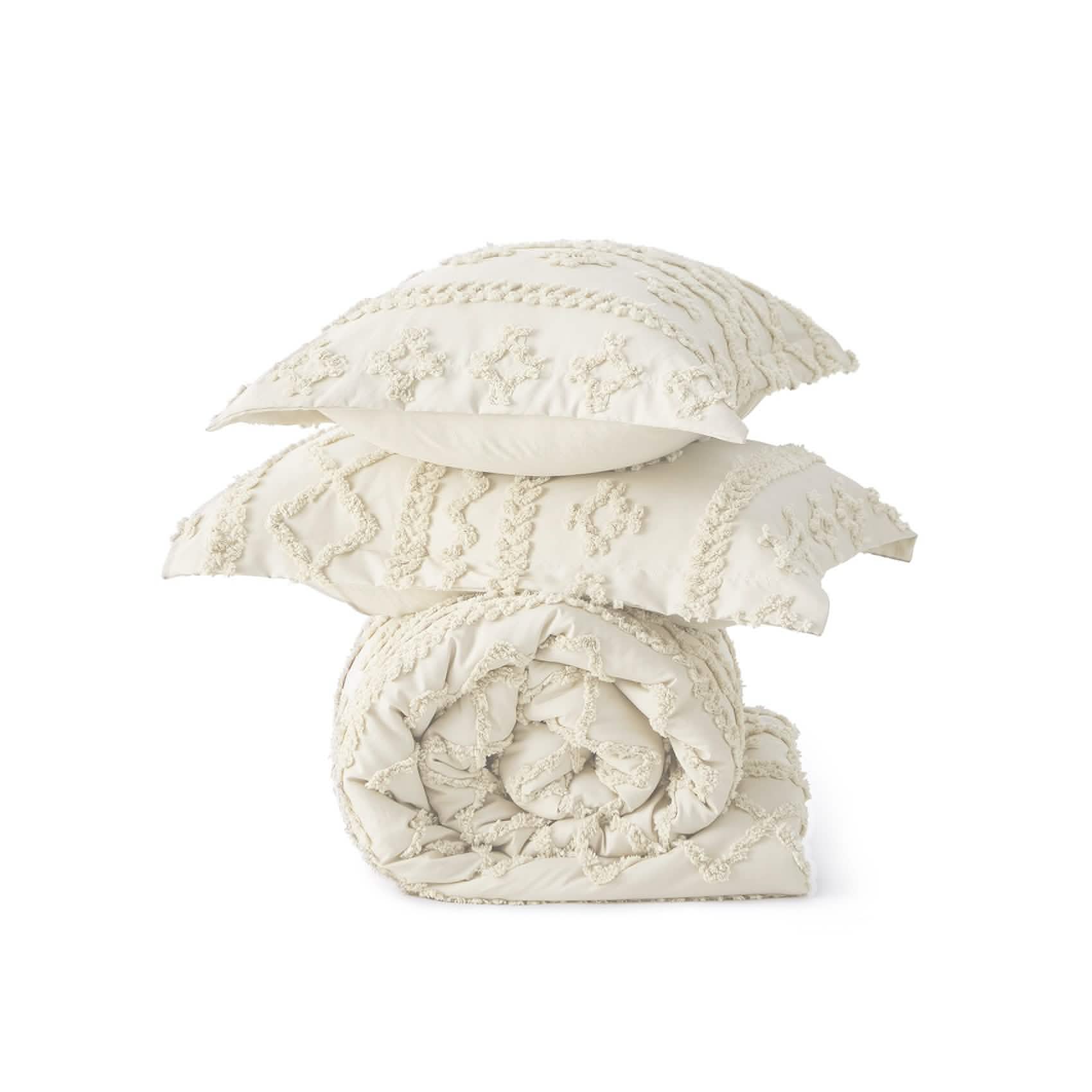 GentleSoft™ Boho Deluxe Embroidery Comforter Set