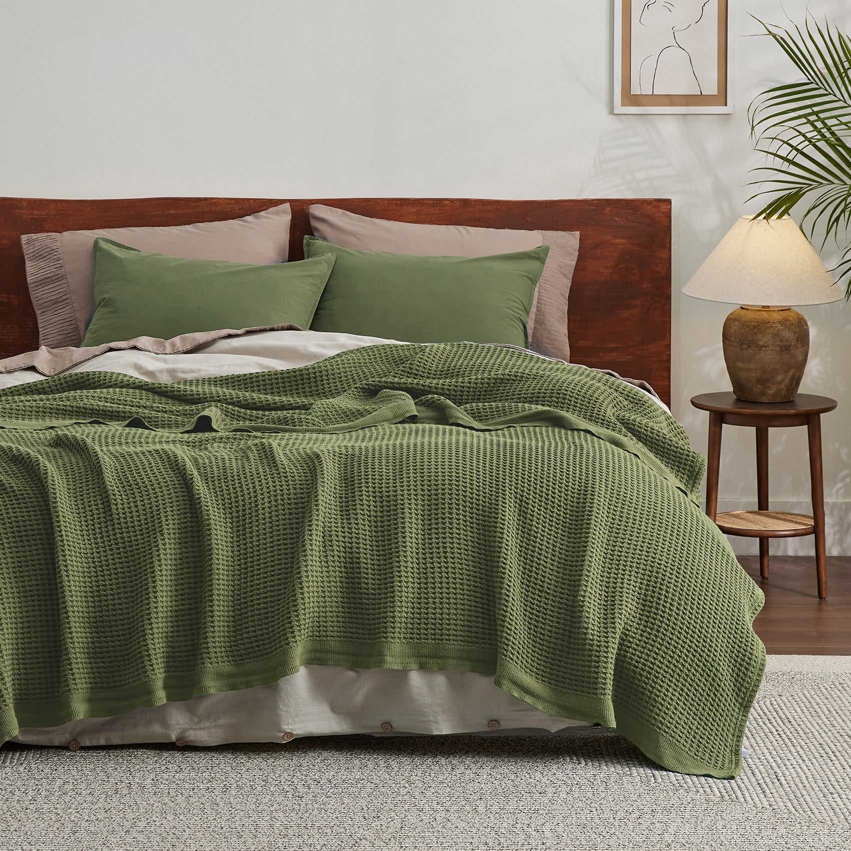 GentleSoft® Cotton Waffle Weave Blanket