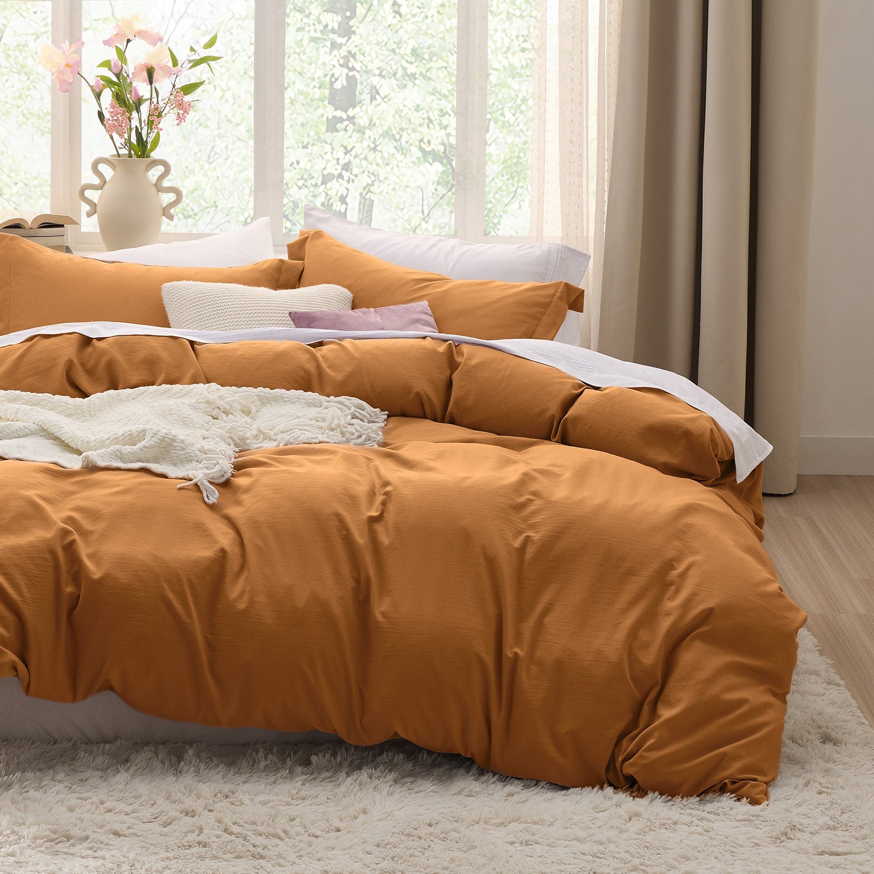 Ultra Soft Hypoallergenic Microfiber Duvet Cover Set