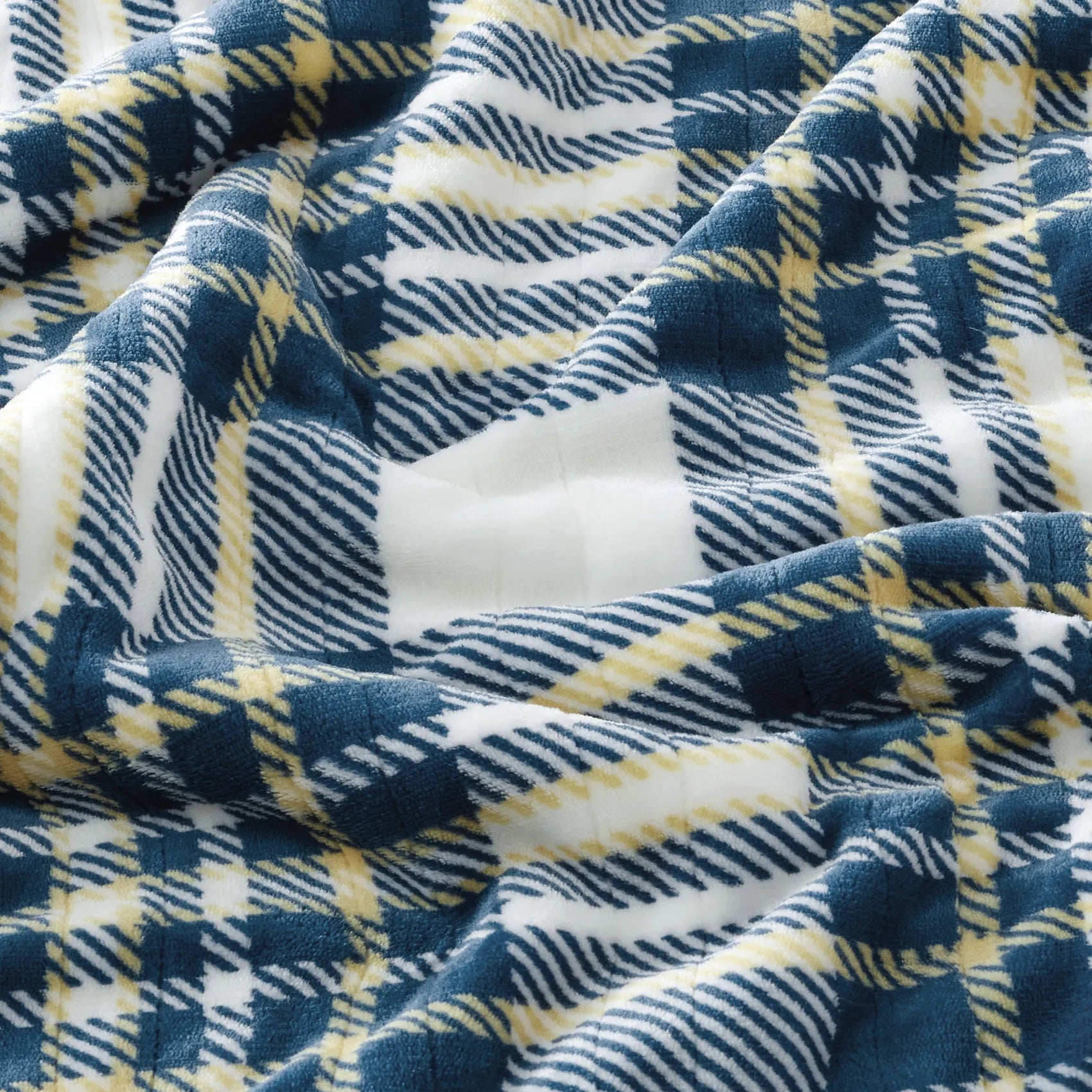 Plaid Flannel Heated Blanket