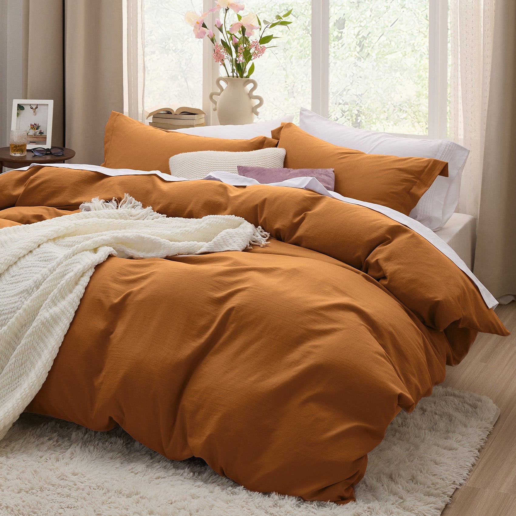 Ultra Soft Hypoallergenic Microfiber Duvet Cover Set