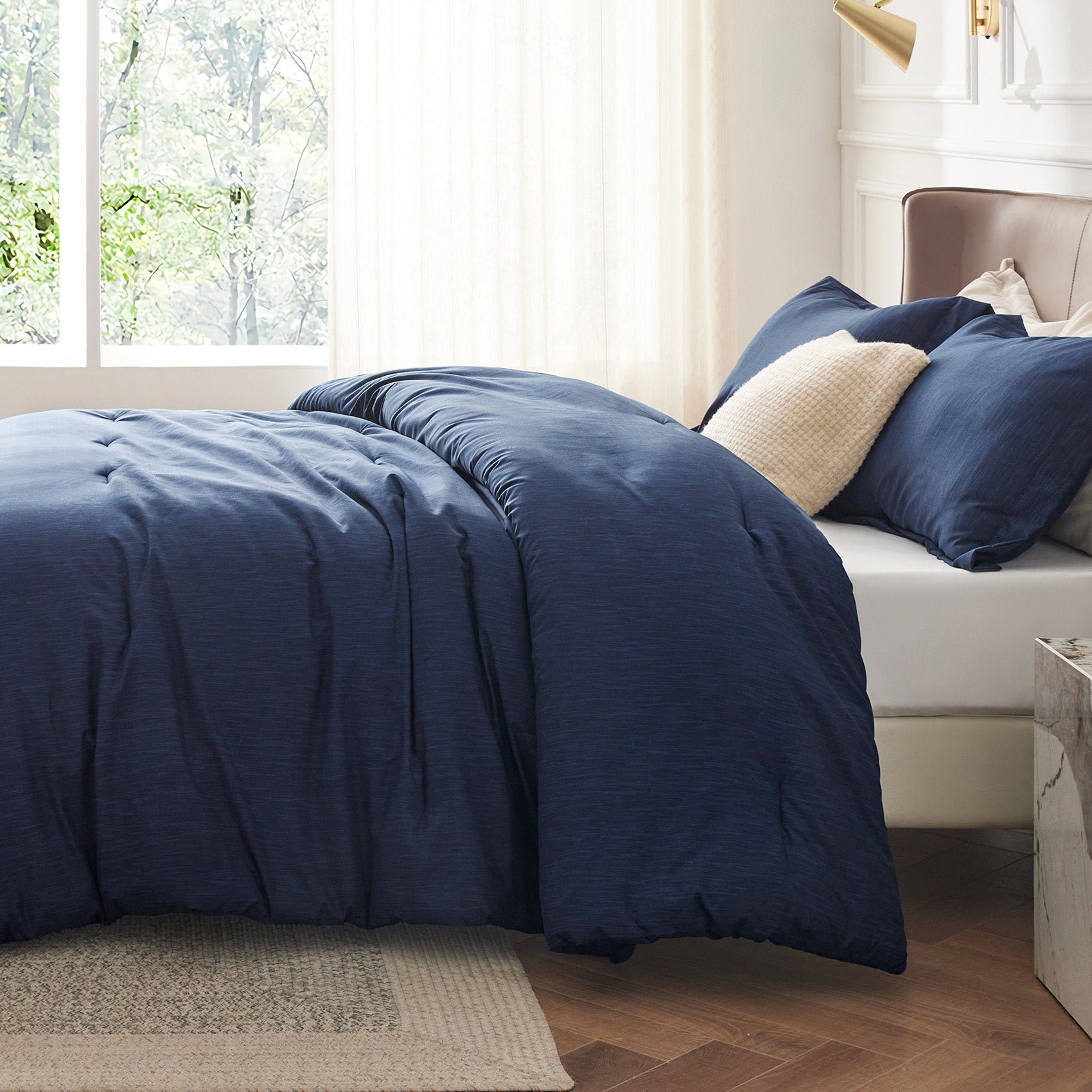 Cationic Dye Comforter Set