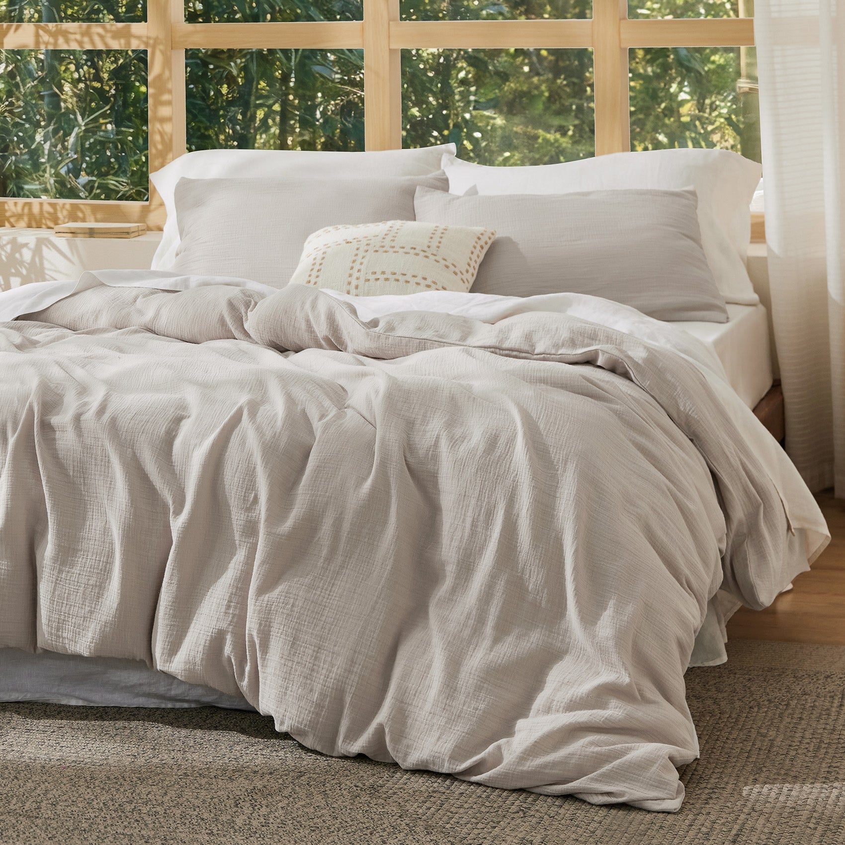 GentleSoft® Rayon From Bamboo-Cotton Blend Duvet Cover Set