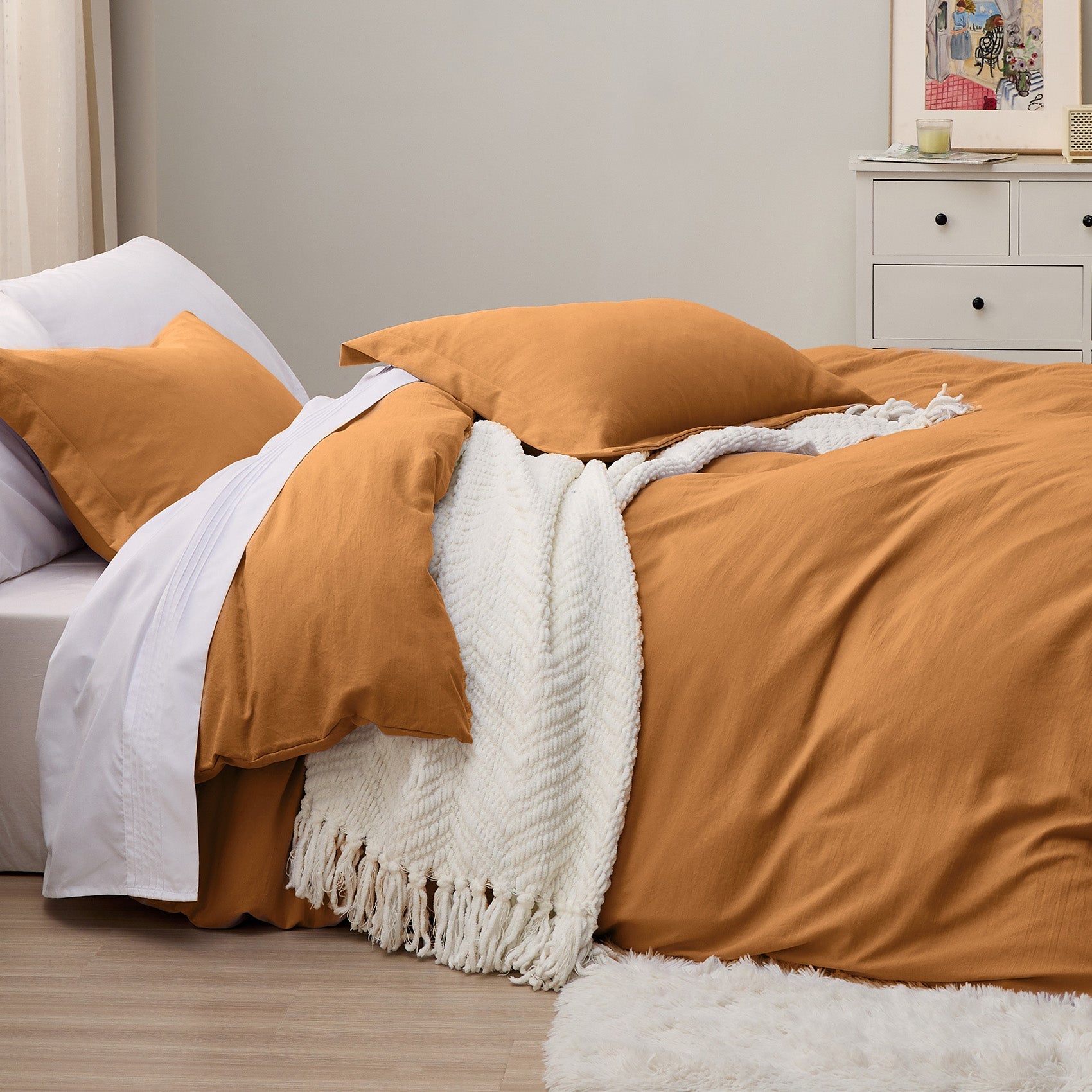 Ultra Soft Hypoallergenic Microfiber Duvet Cover Set