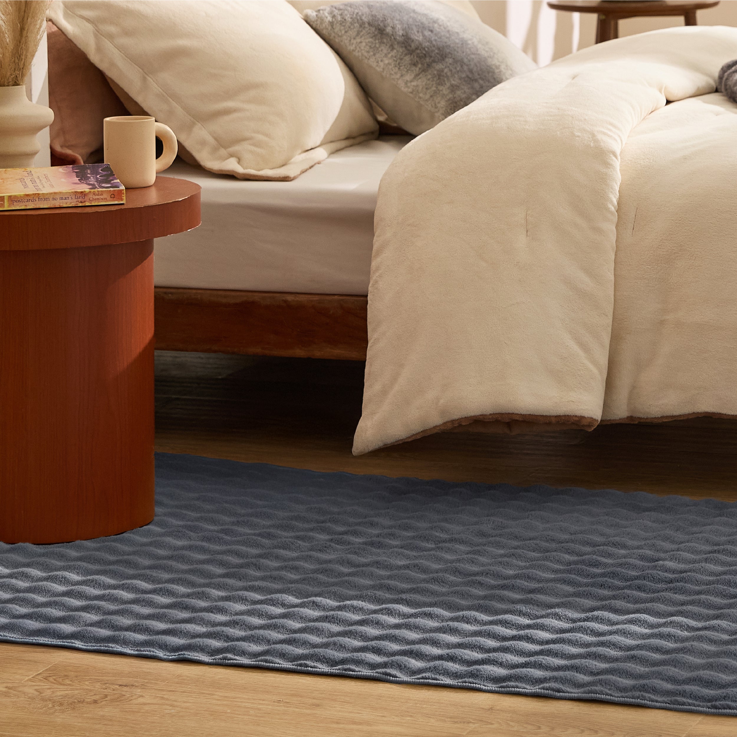 Bubble Flannel Area Rug