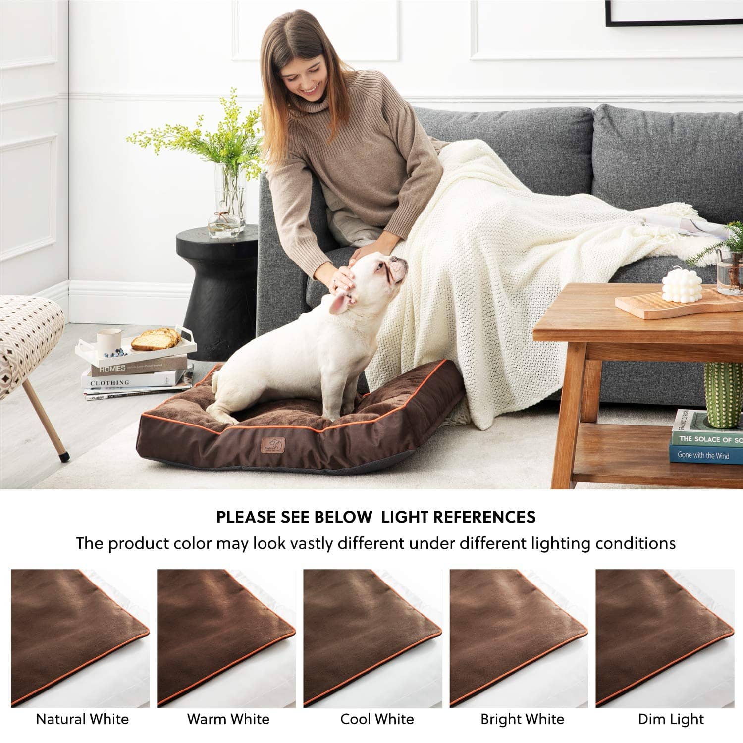 Plush Waterproof Dog Bed