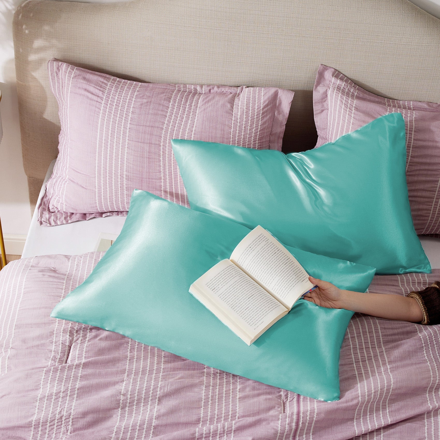 Solid Satin Pillowcase