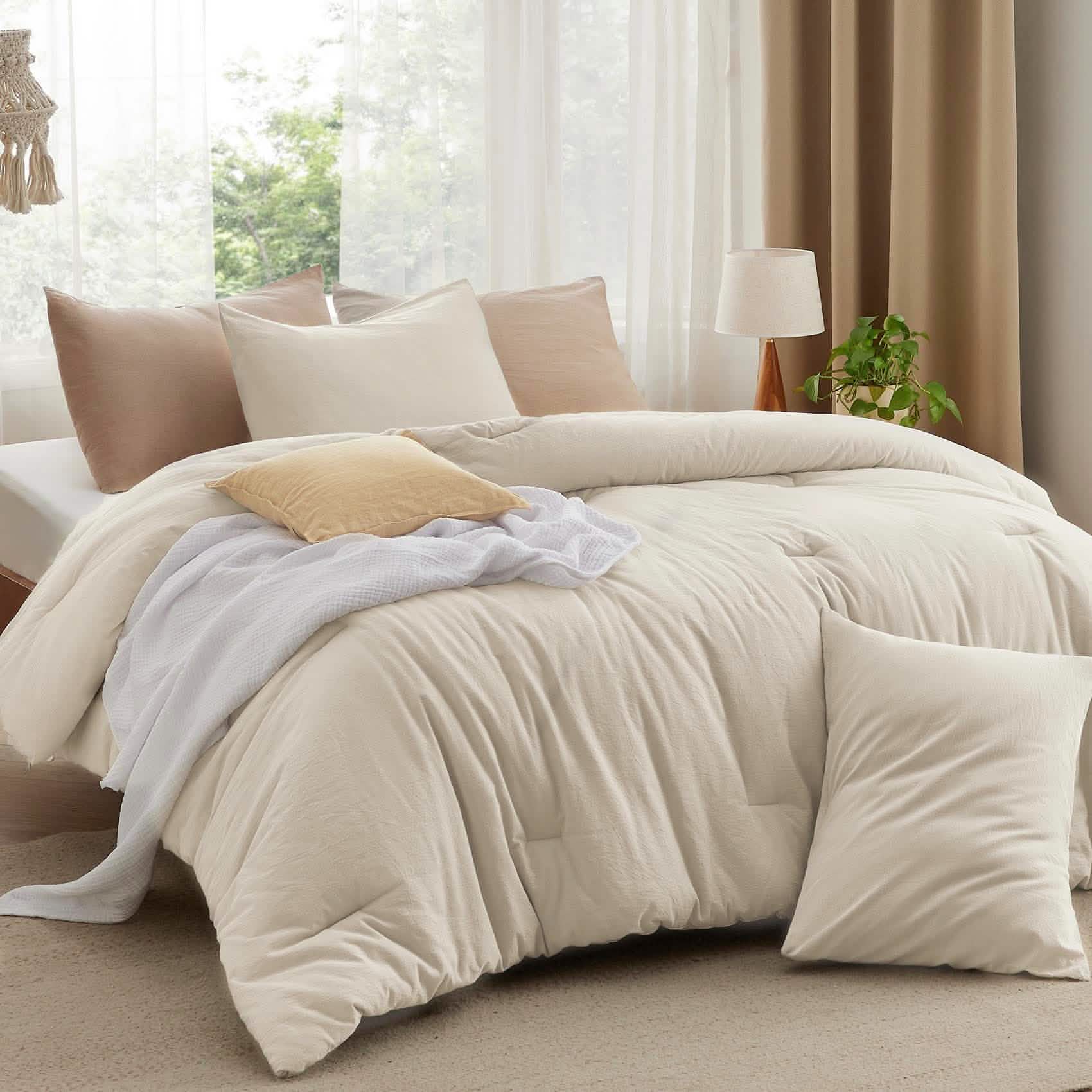 GentleSoft® Prewashed Cotton Comforter Set