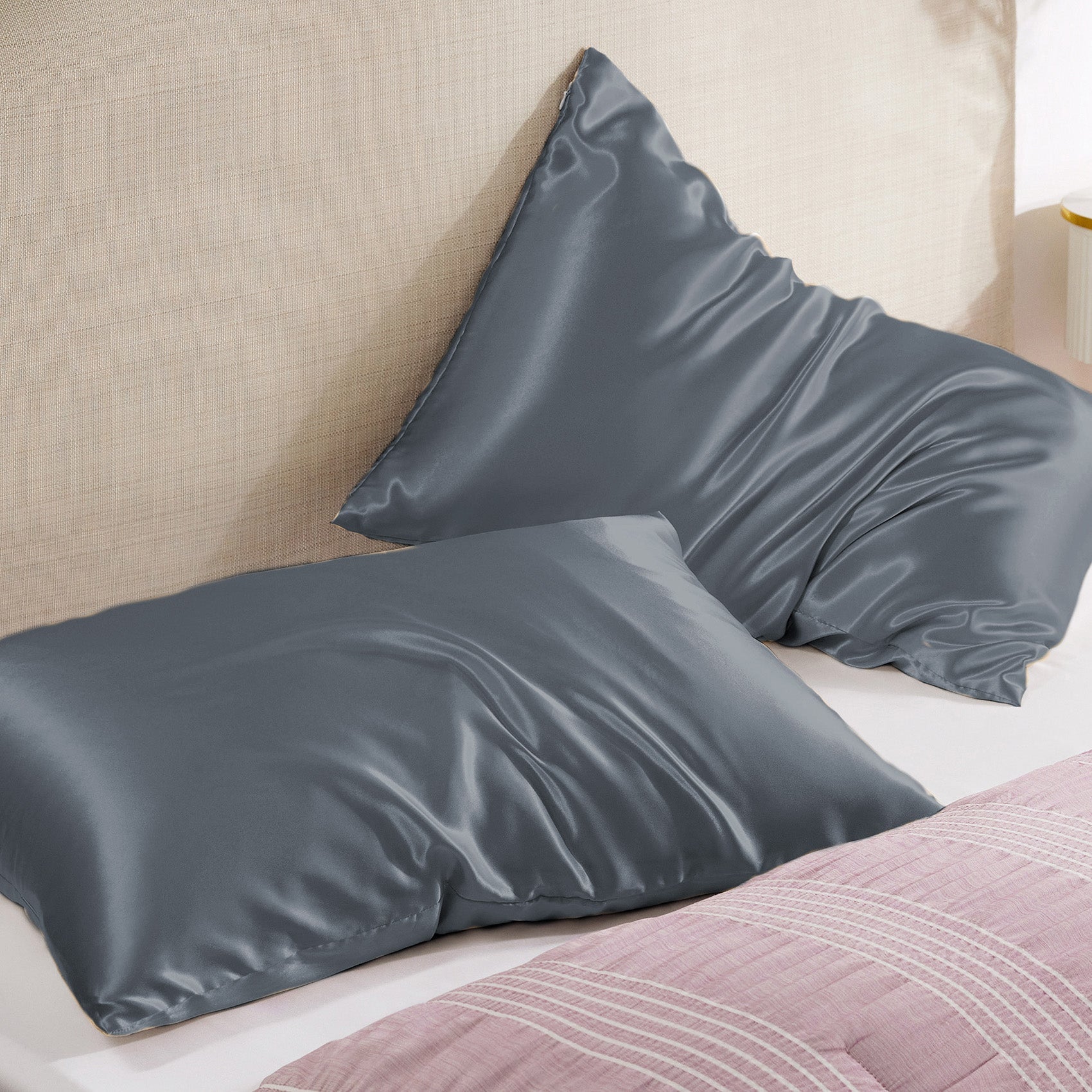 Solid Satin Pillowcase