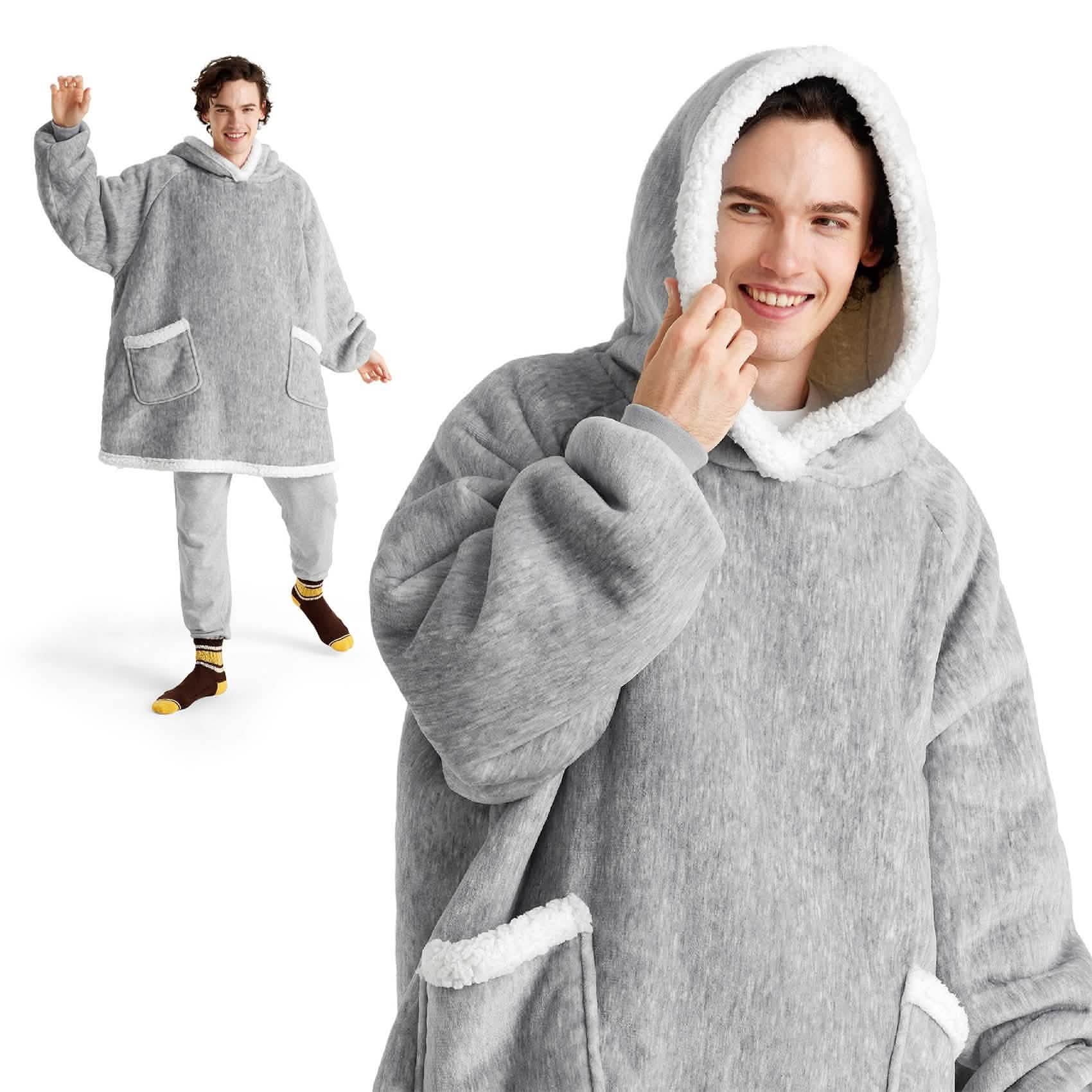 GentleSoft™ Sherpa Fleece Wearable Blanket