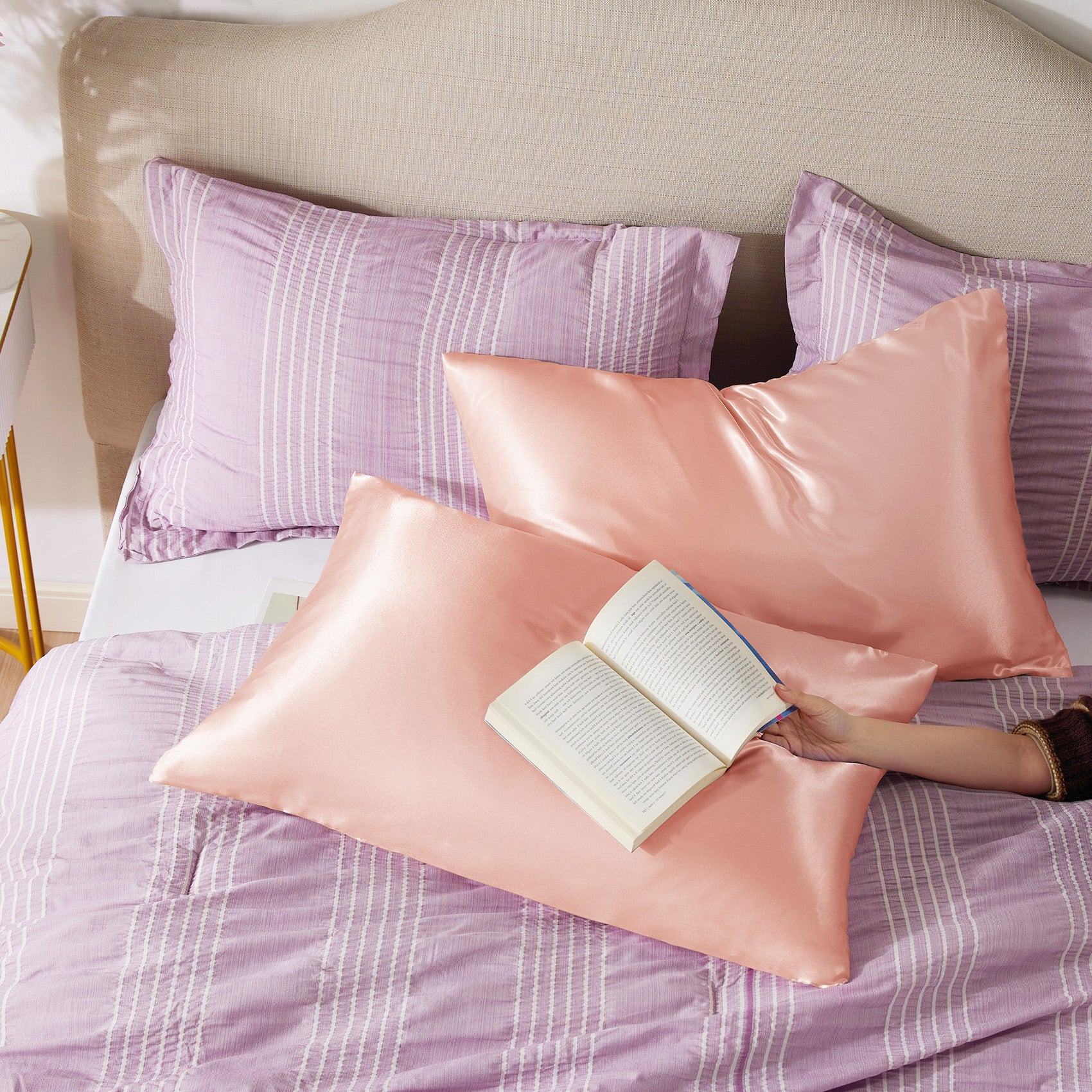 Solid Satin Pillowcase