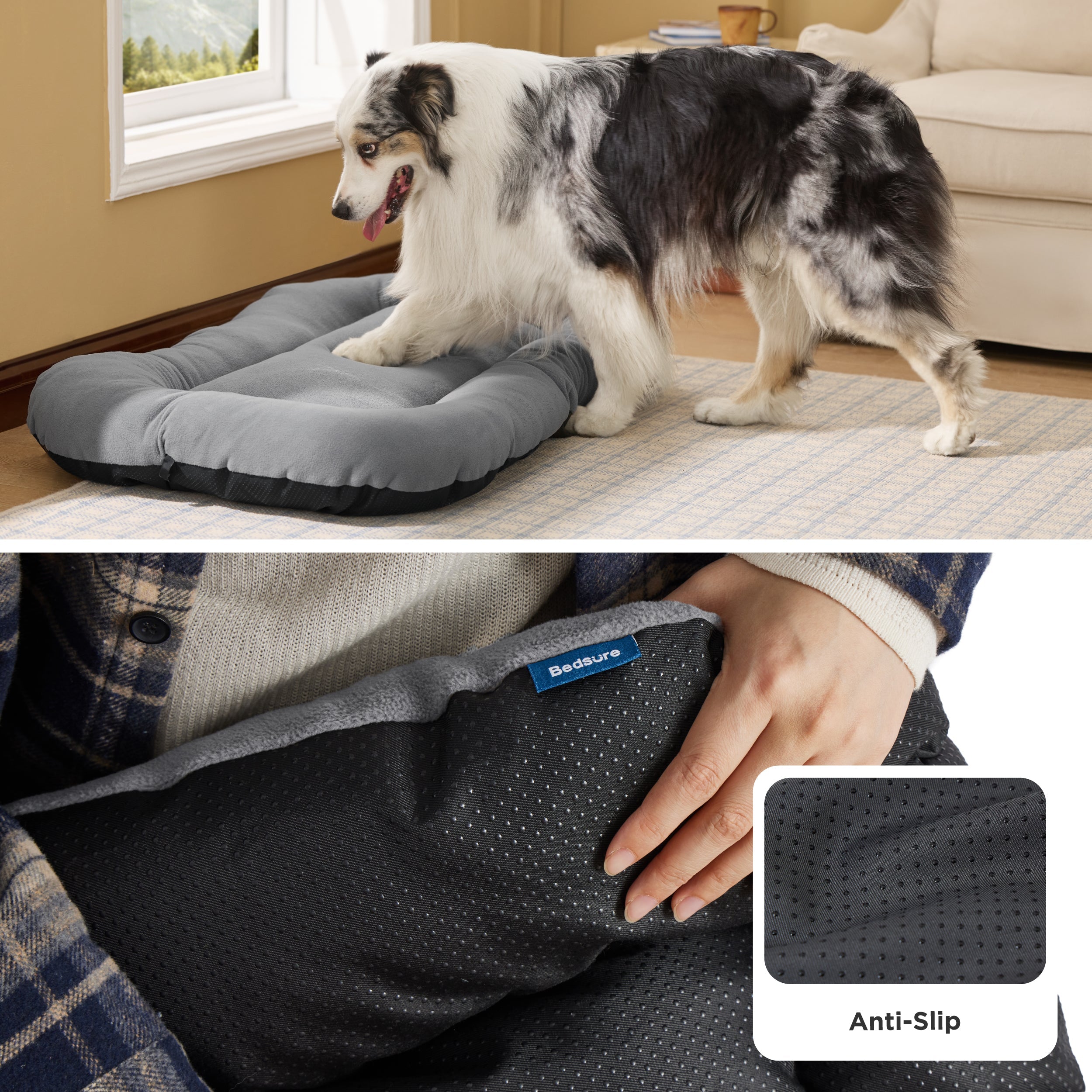 Washable Dog Crate Pad