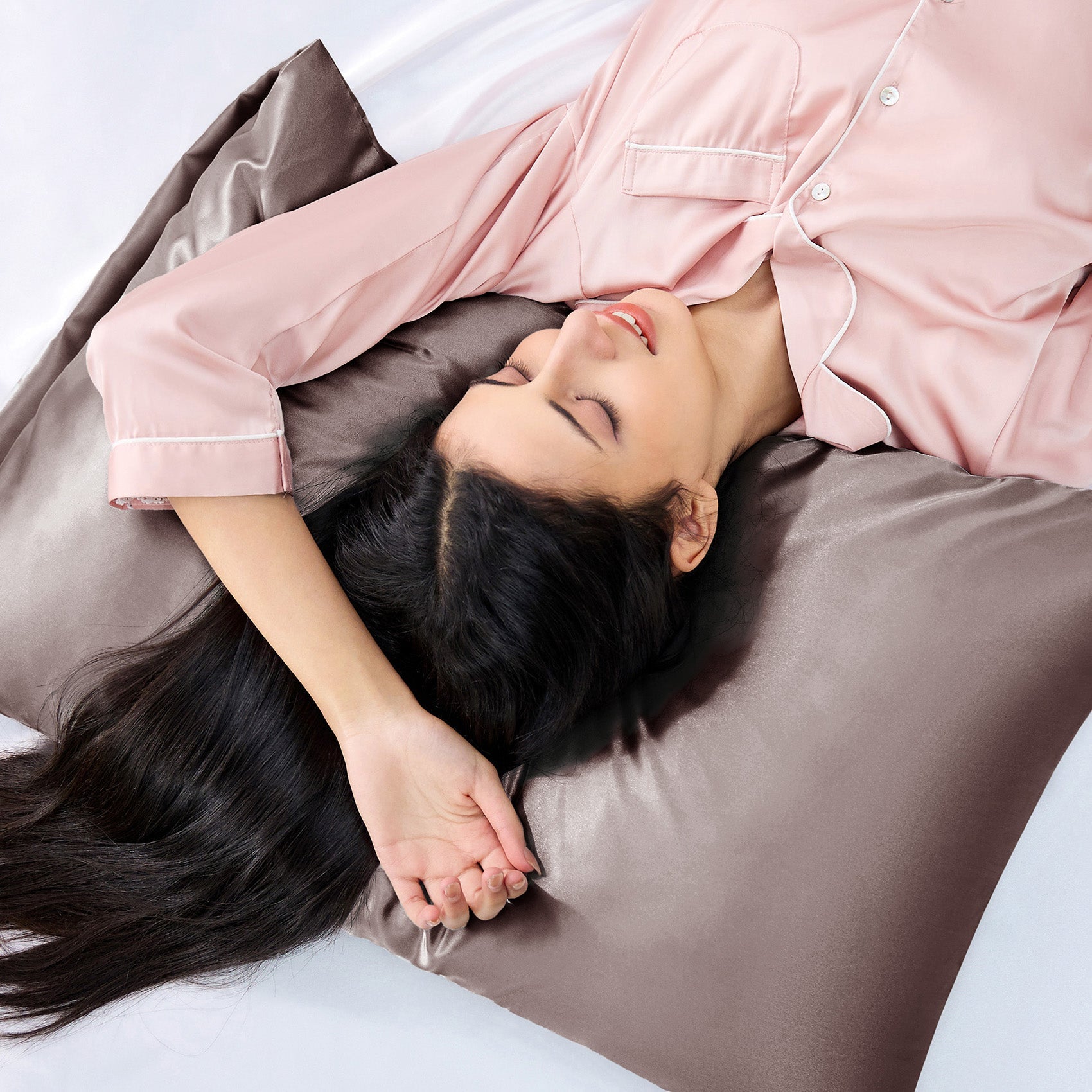 Solid Satin Pillowcase