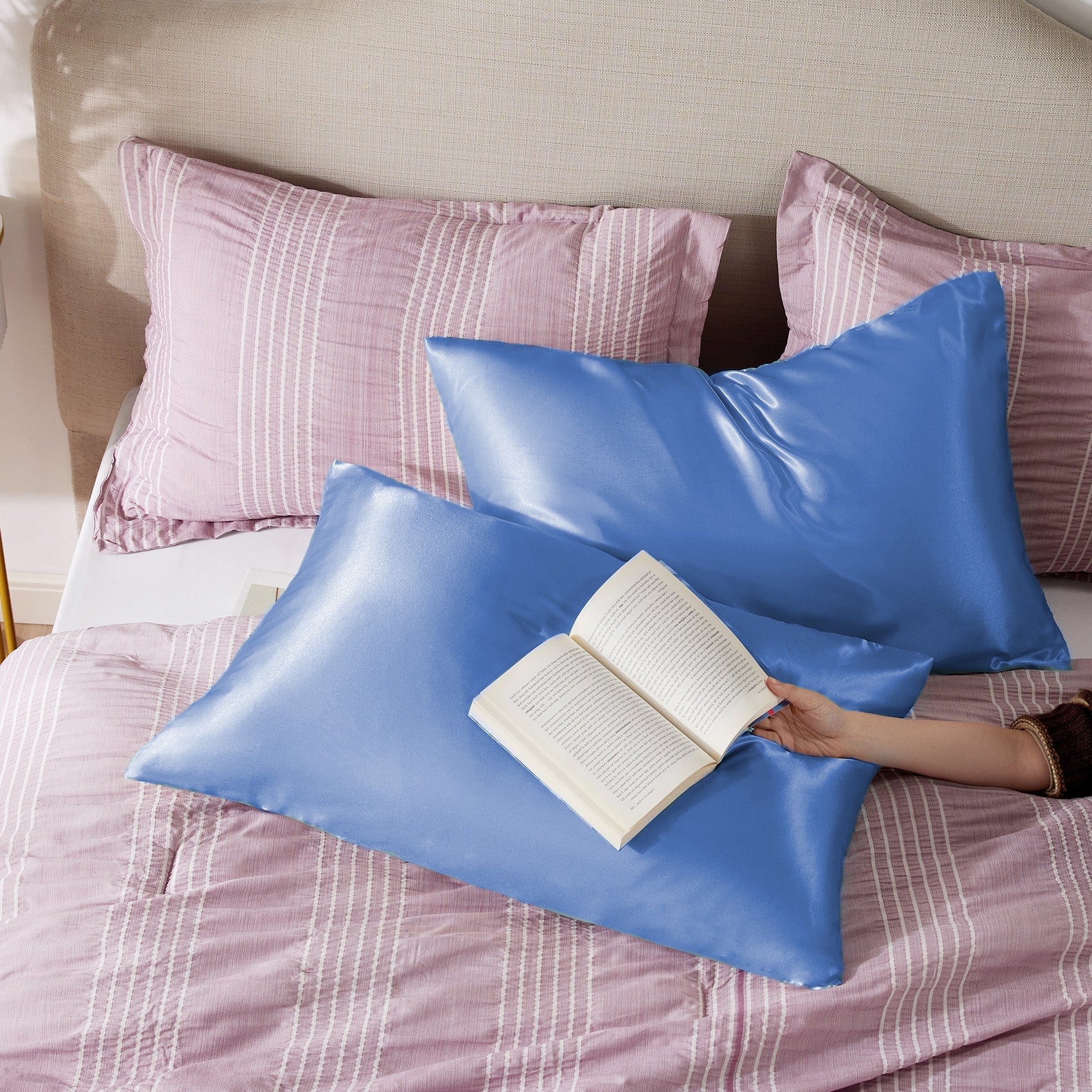 Solid Satin Pillowcase