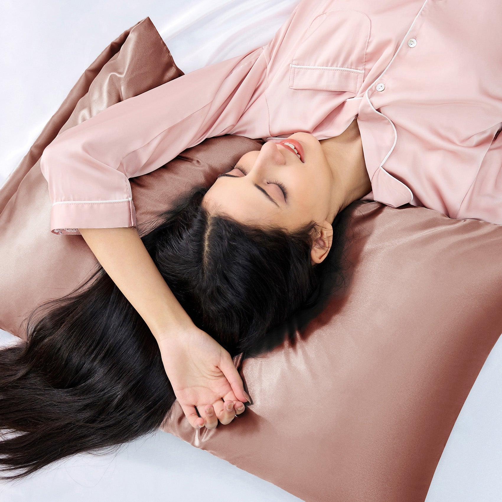 Solid Satin Pillowcase