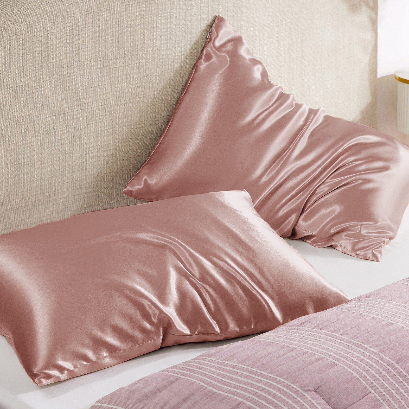 Solid Satin Pillowcase