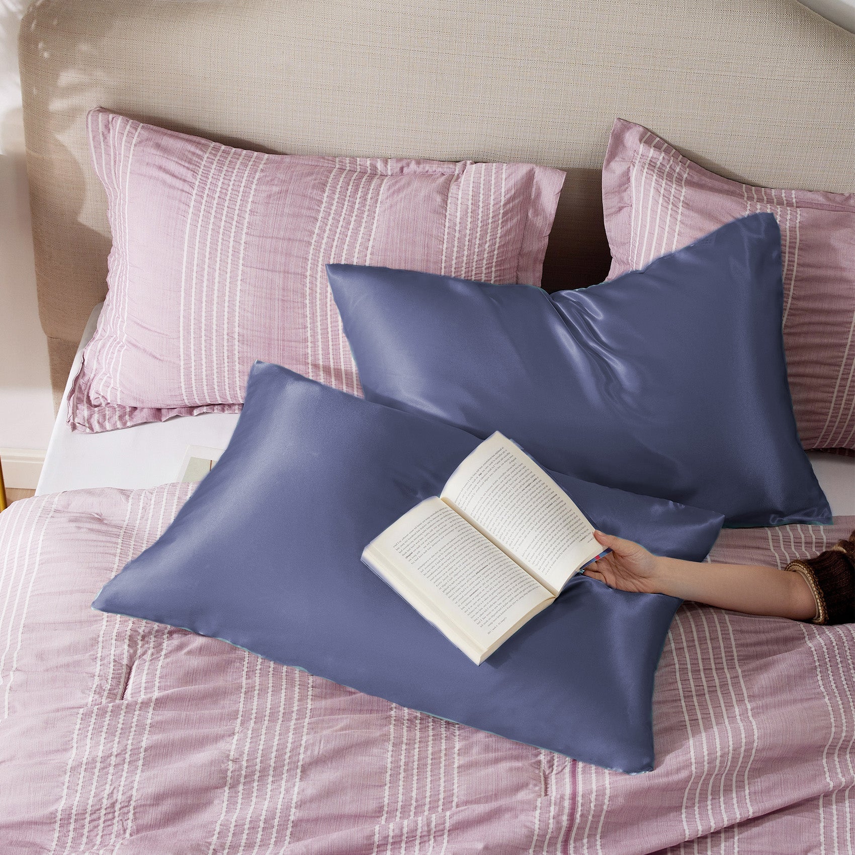 Solid Satin Pillowcase