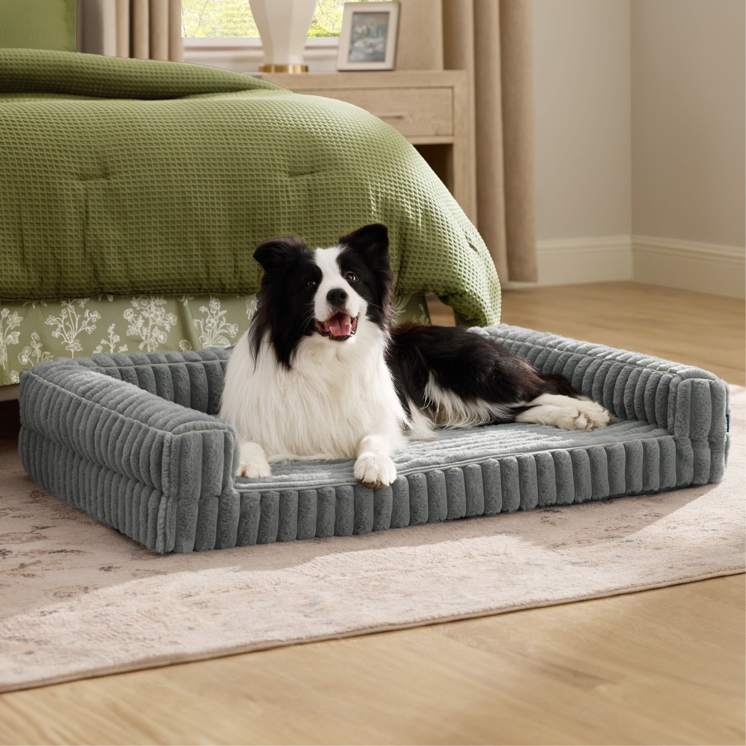Corduroy Fleece Pet Sofa