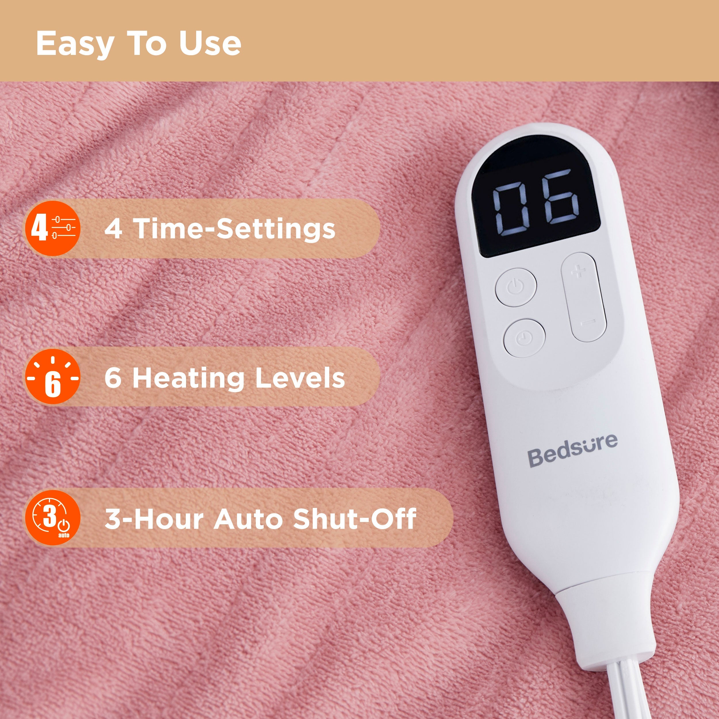 Full-body Sherpa Fleece Wearable Heated Blanket