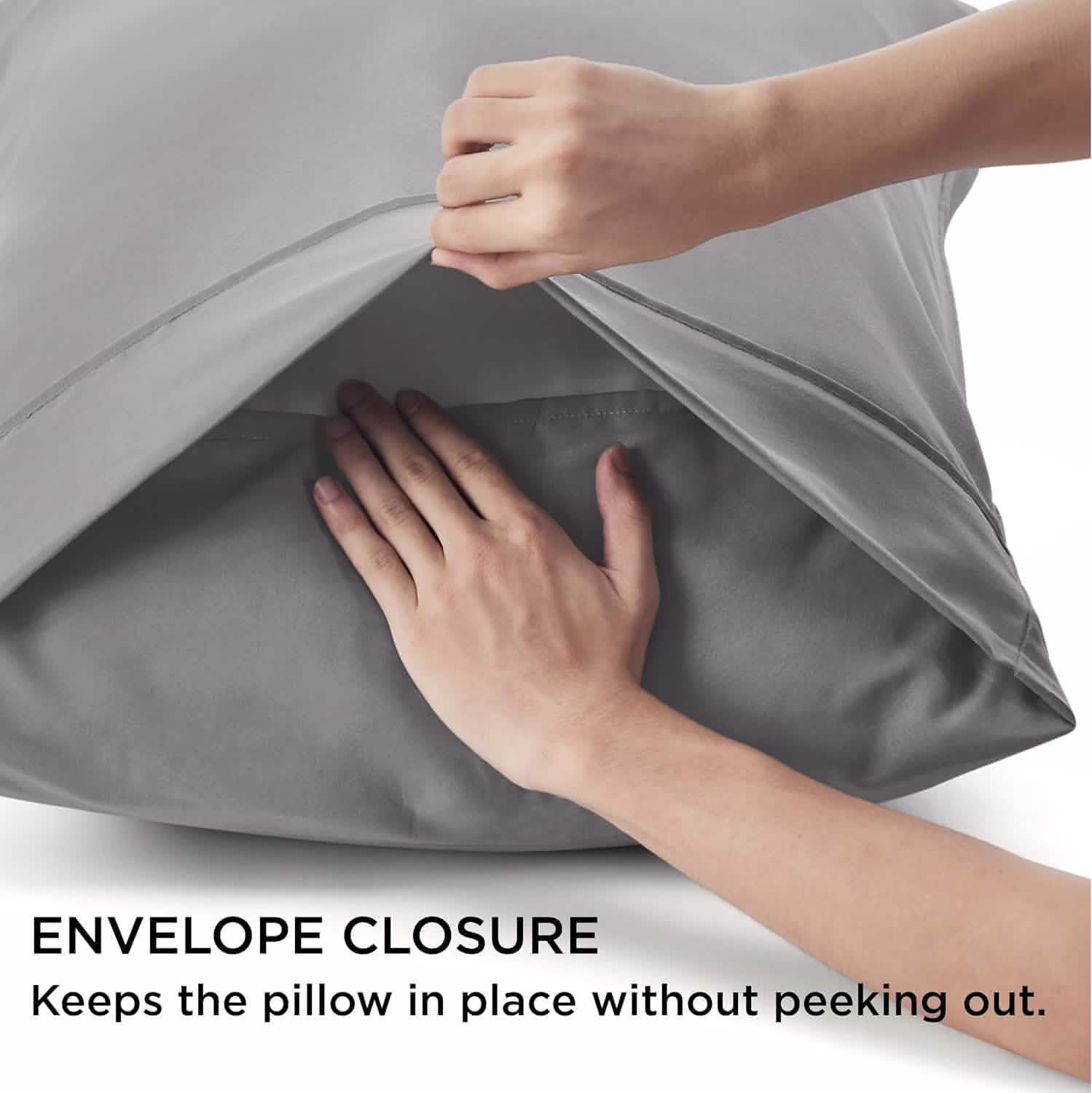 Fade and Stain Resistant Microfiber Pillowcase