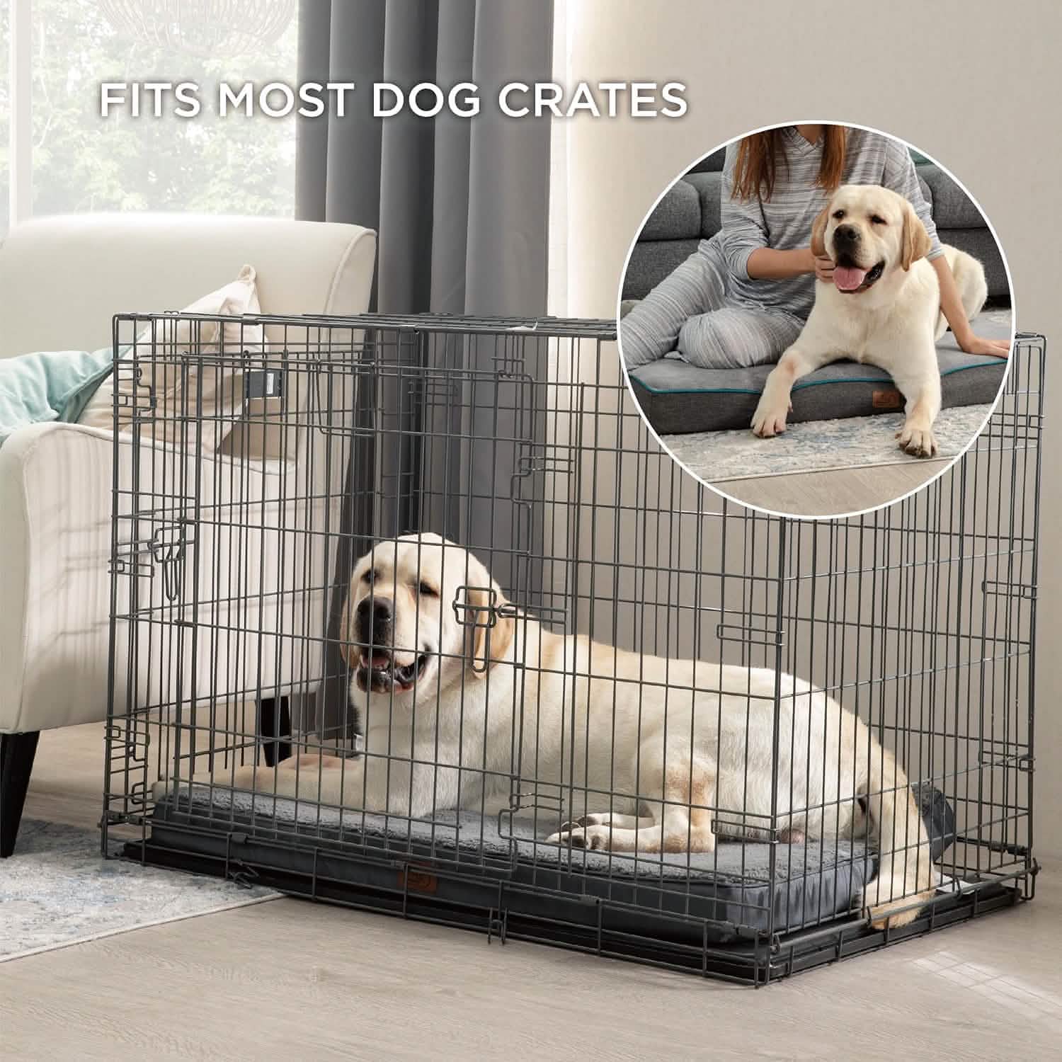 Orthopedic Memory Foam Dog Bed