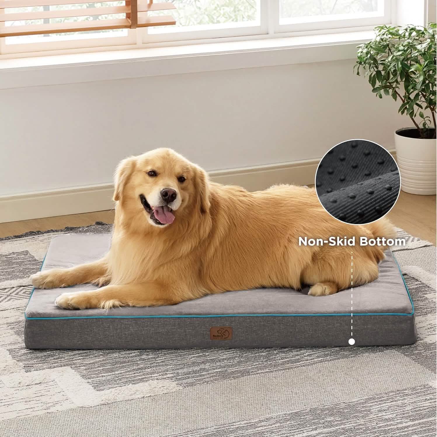 Orthopedic Memory Foam Dog Bed