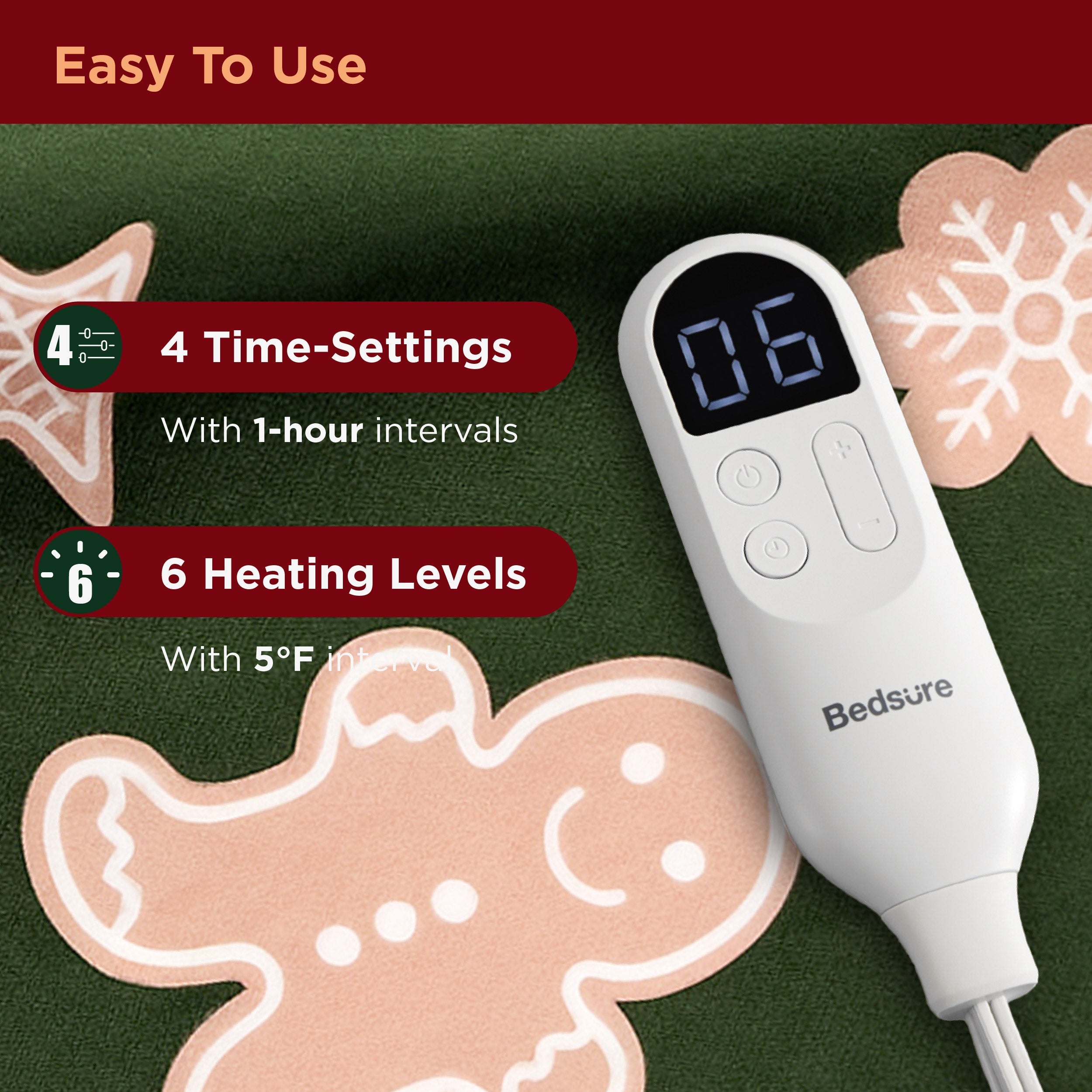 Heated Sherpa Fleece Blanket Hoodie