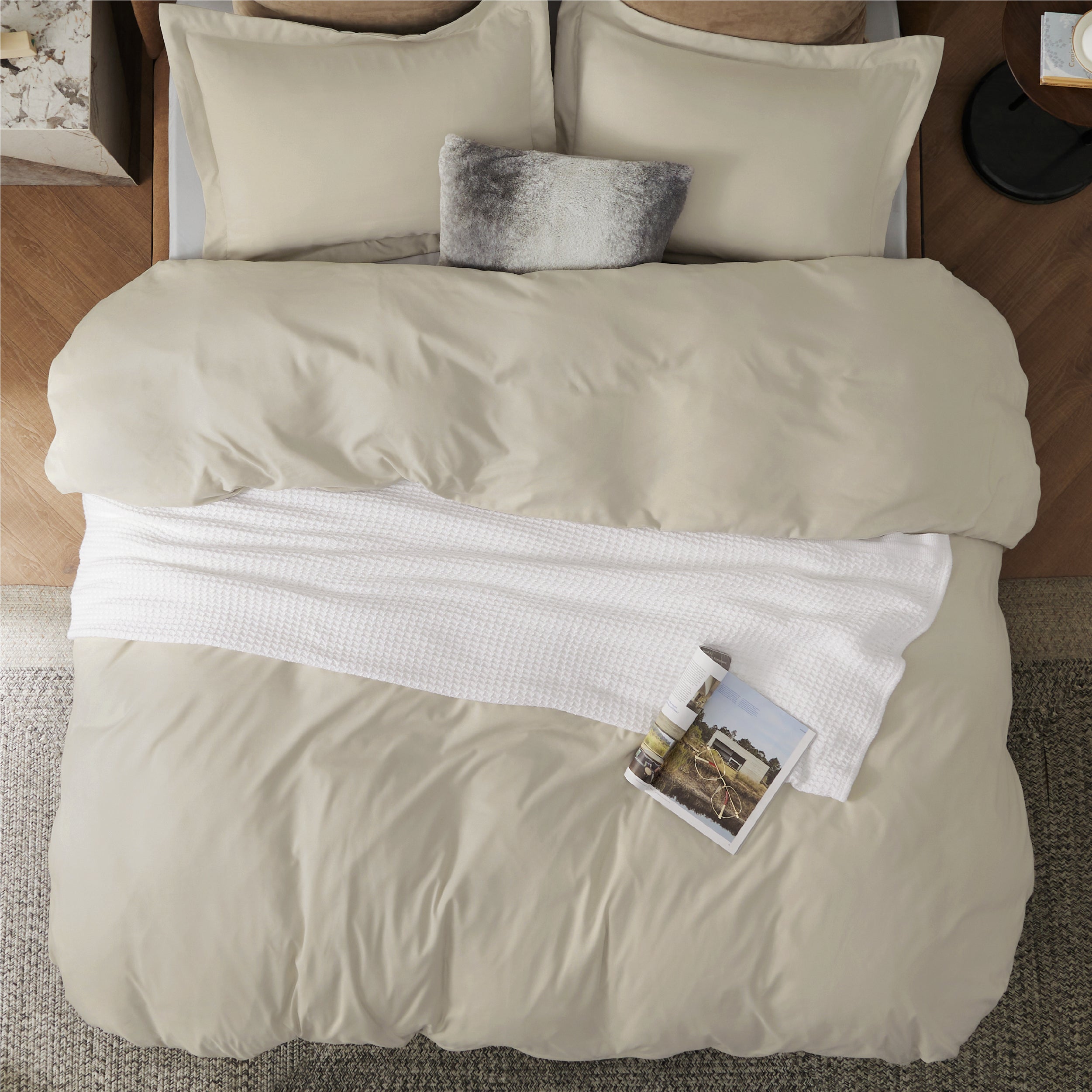 Brushed Microfiber Duvet Cover Set