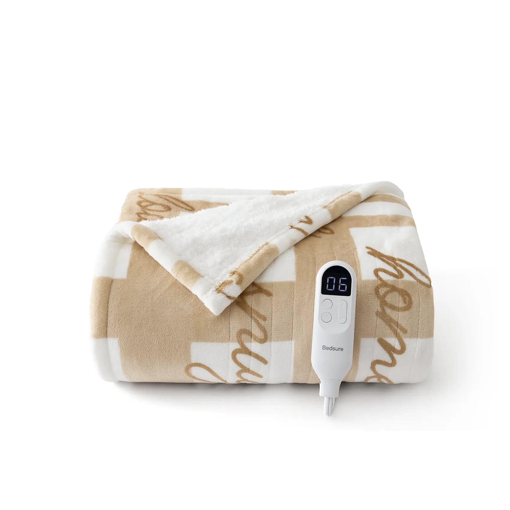 Plaid Flannel Heated Blanket