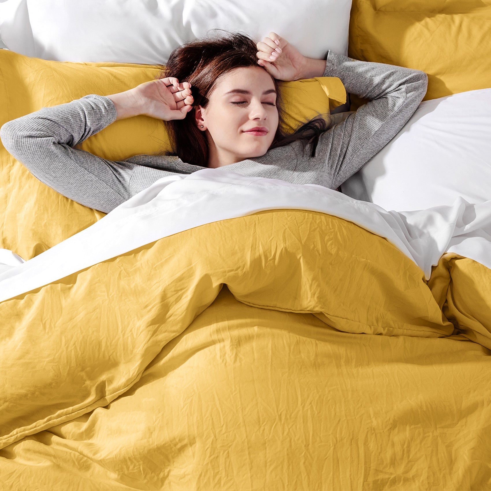 Ultra Soft Hypoallergenic Microfiber Duvet Cover Set