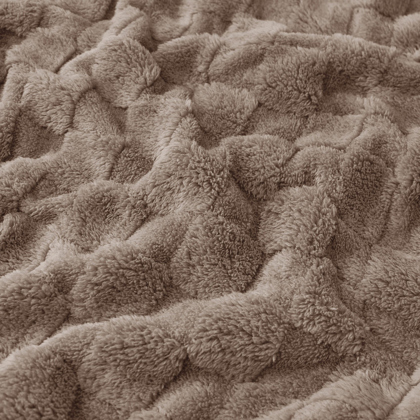 Jacquard Shaggy Sherpa Blanket