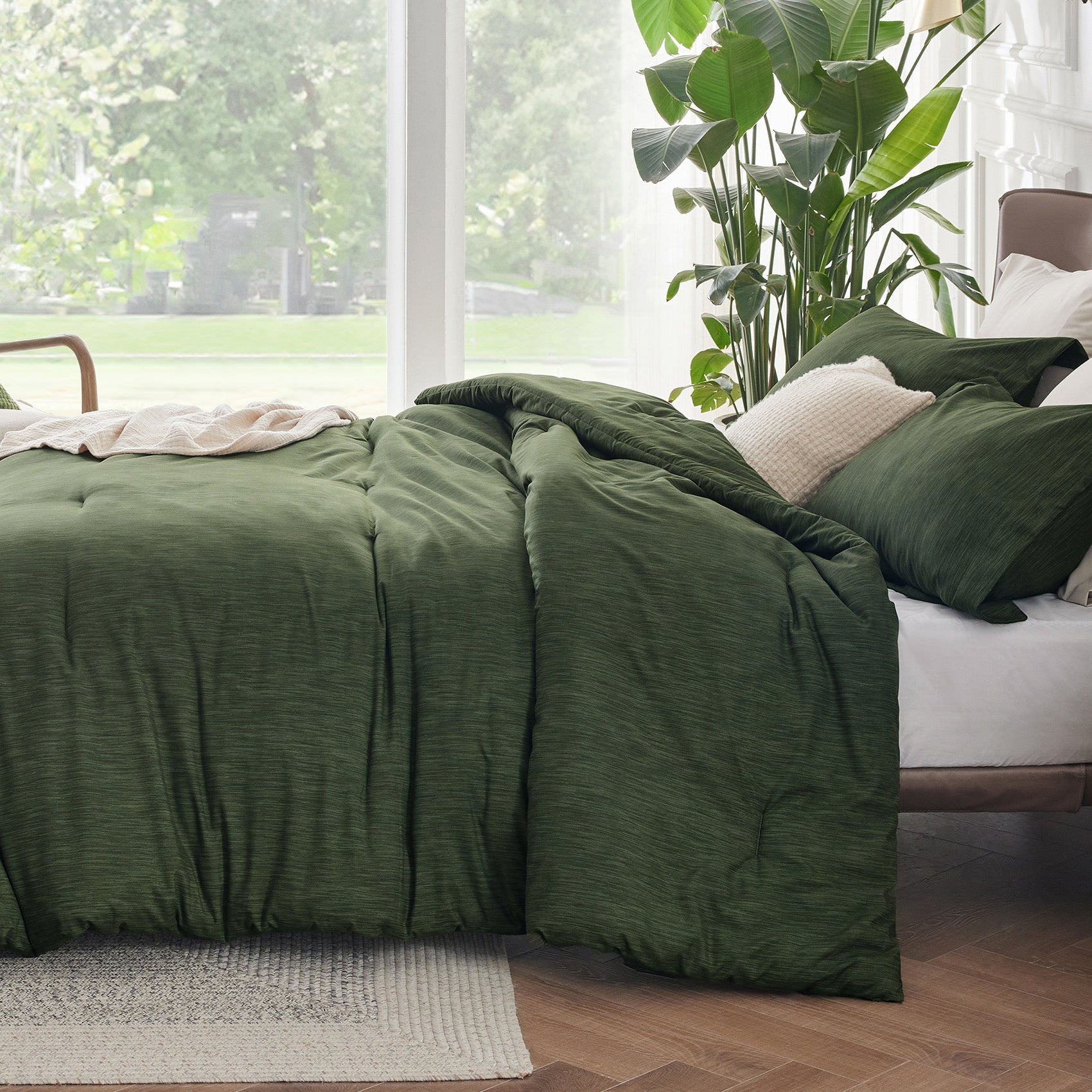 Cationic Dye Comforter Set