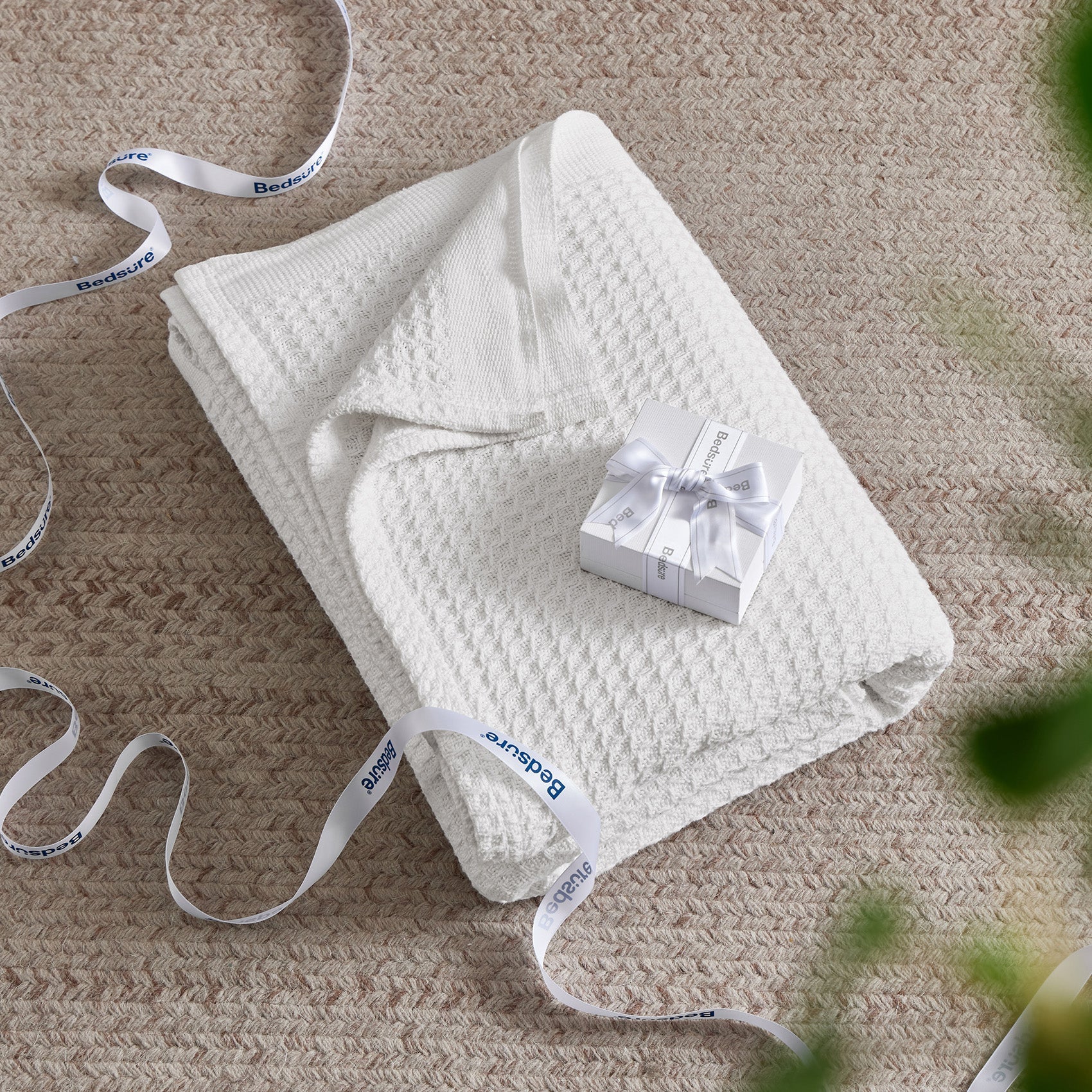 GentleSoft® Cotton Waffle Weave Blanket