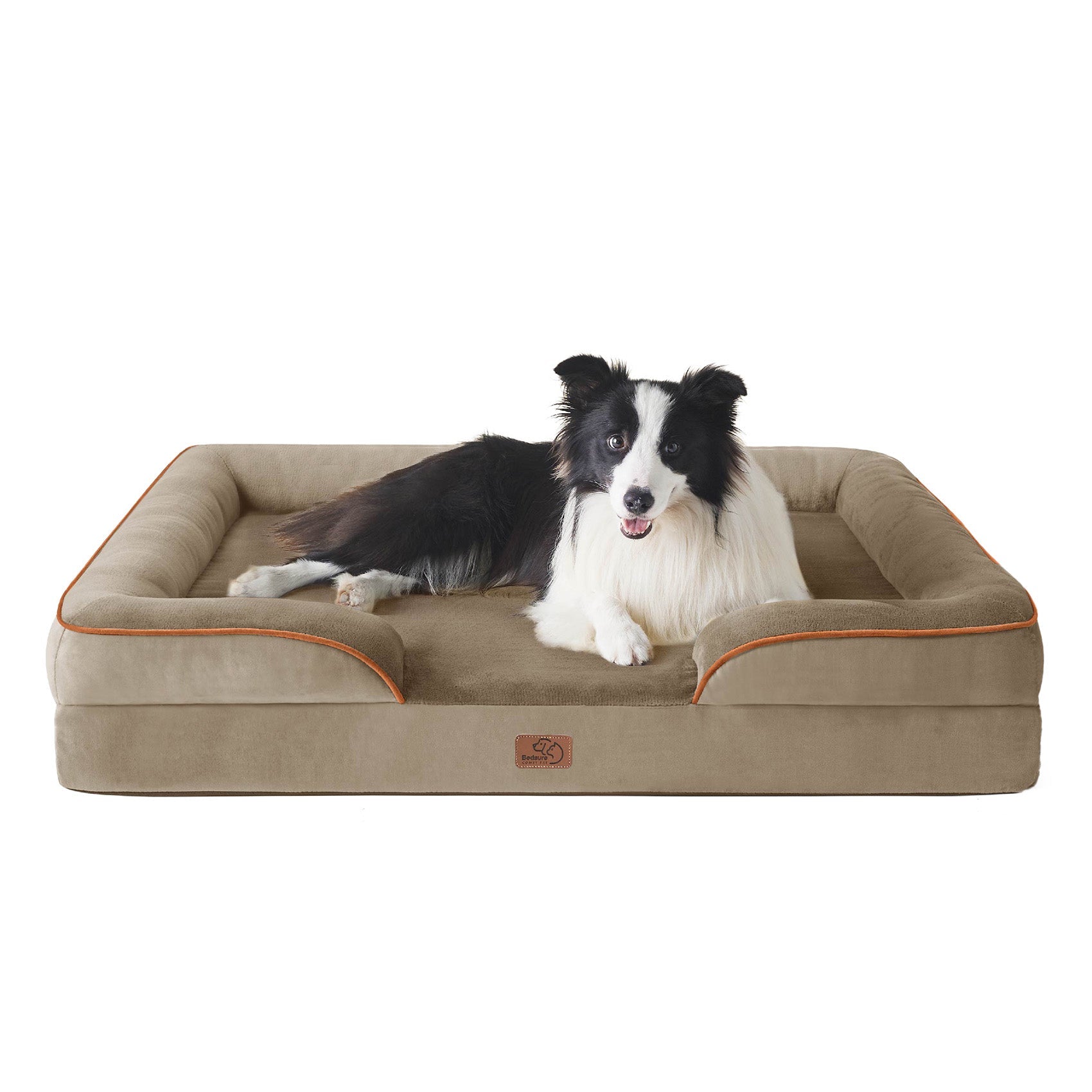 Orthopedic Flannel Dog Sofa